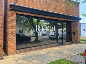 REIGN The Venue storefront at 1409 Princess Anne Street, downtown Fredericksburg