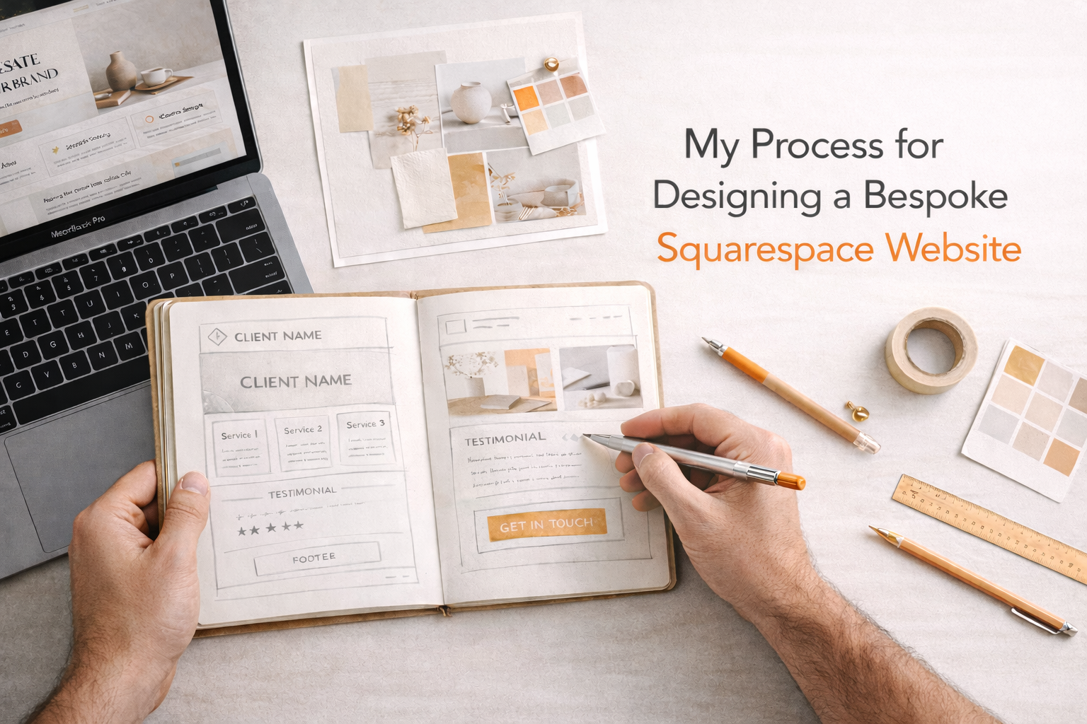 My Process for Designing a Bespoke Squarespace Website