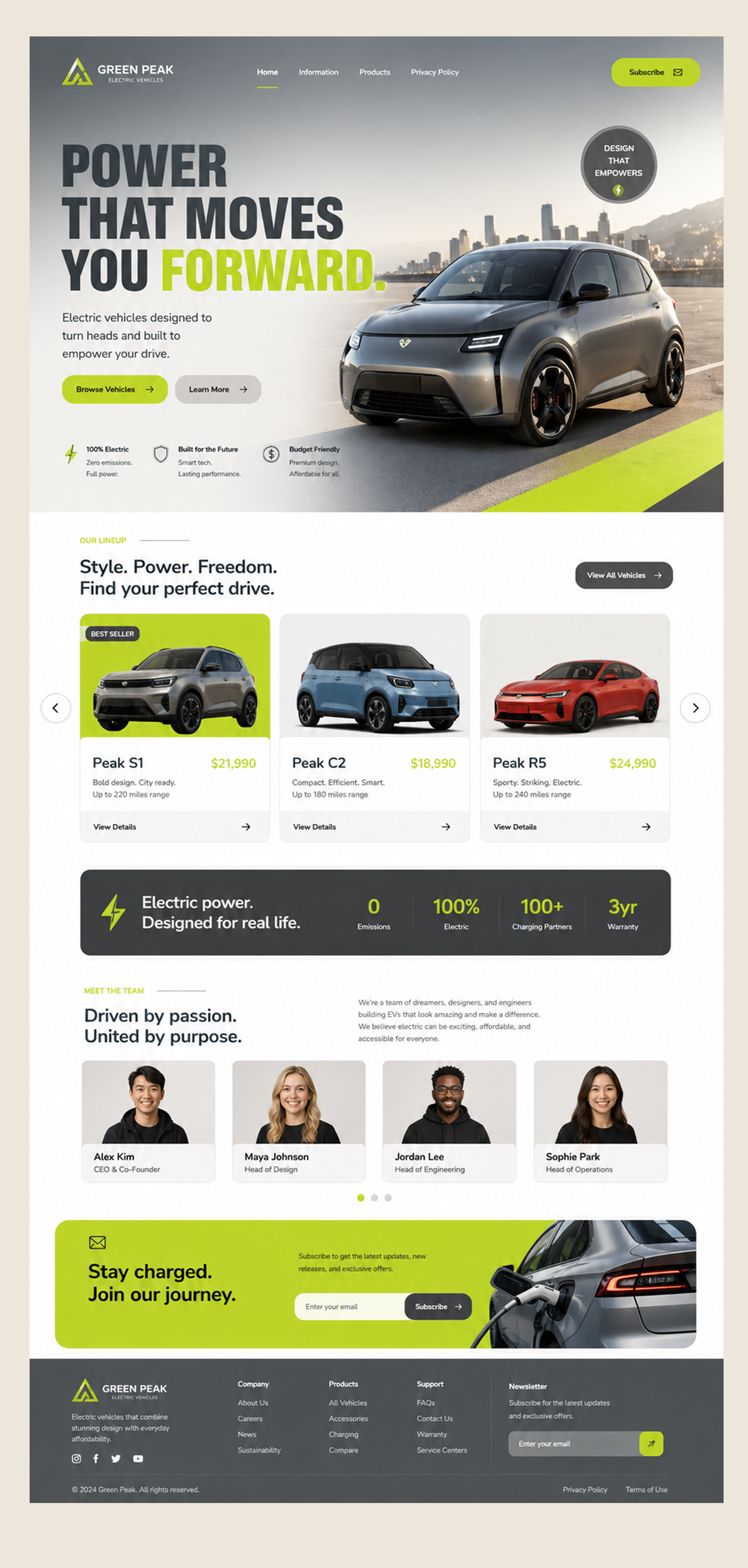 Green Peak Electric Vehicles