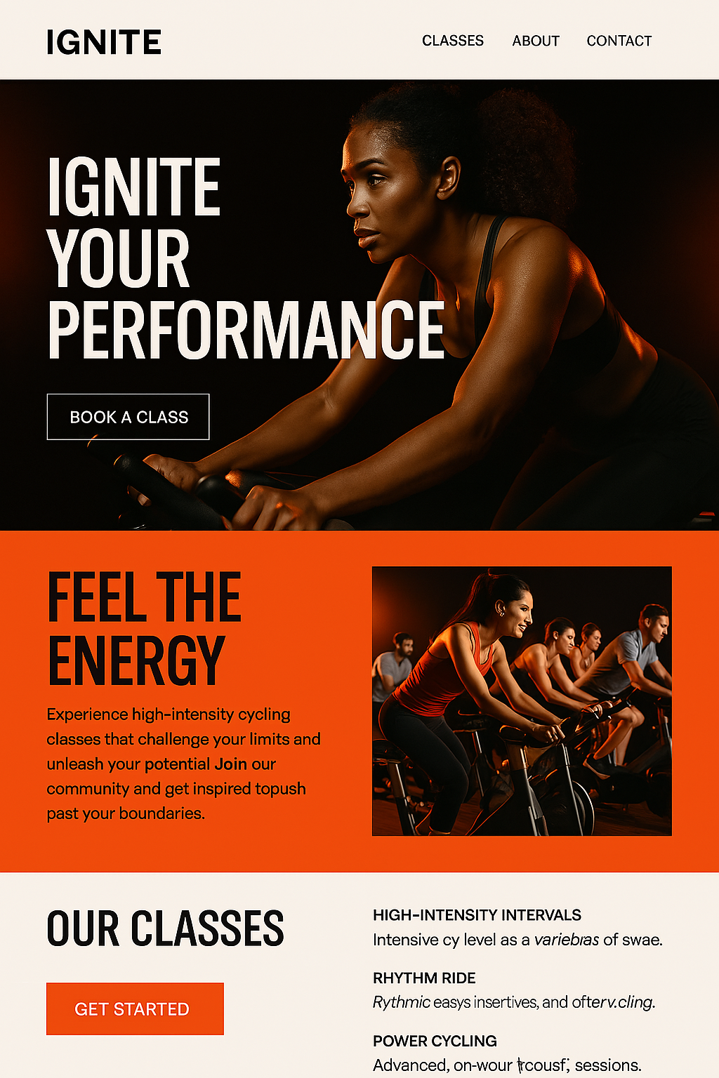 Ignite Performance & Cycling - Endurance