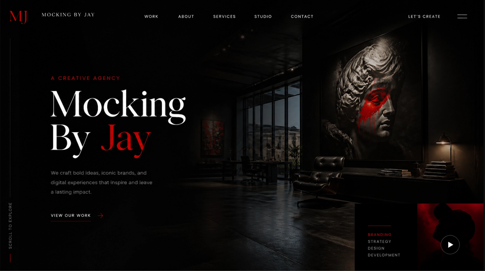 Mocking Bird By Jay - Website Design