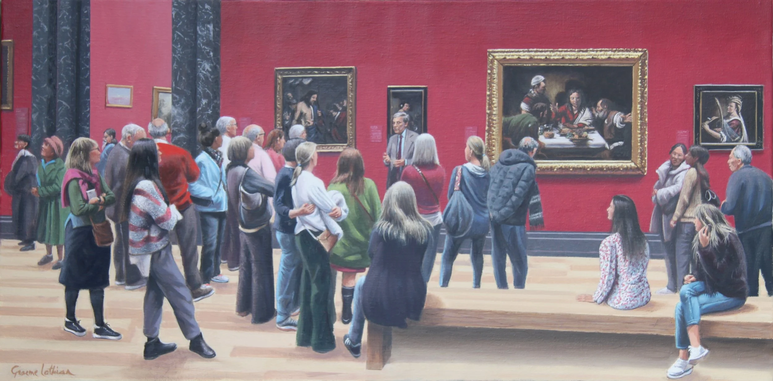 The Master and the Expert. Caravaggio and Andrew Graham-Dixon at the National Gallery, London.