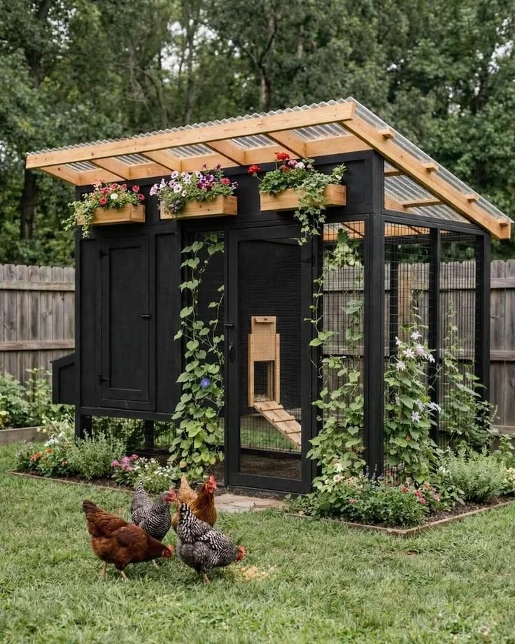 6-8 Hen Chicken Coop DIY Plans _ Step-by-step Woodworking Project _ Backyard Poultry Enclosure PDF - Etsy.jpeg