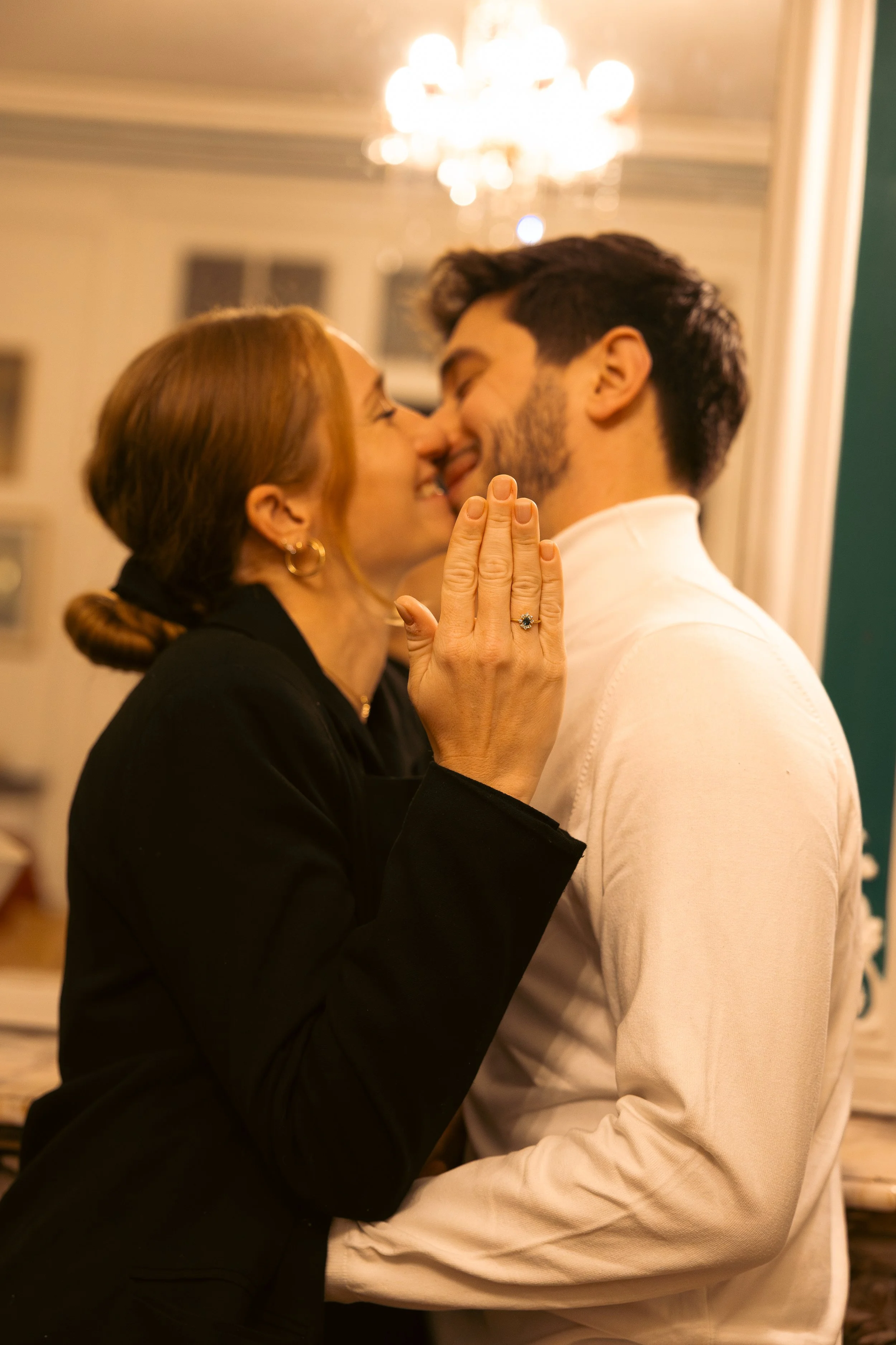 Portrait fiançailles Paris