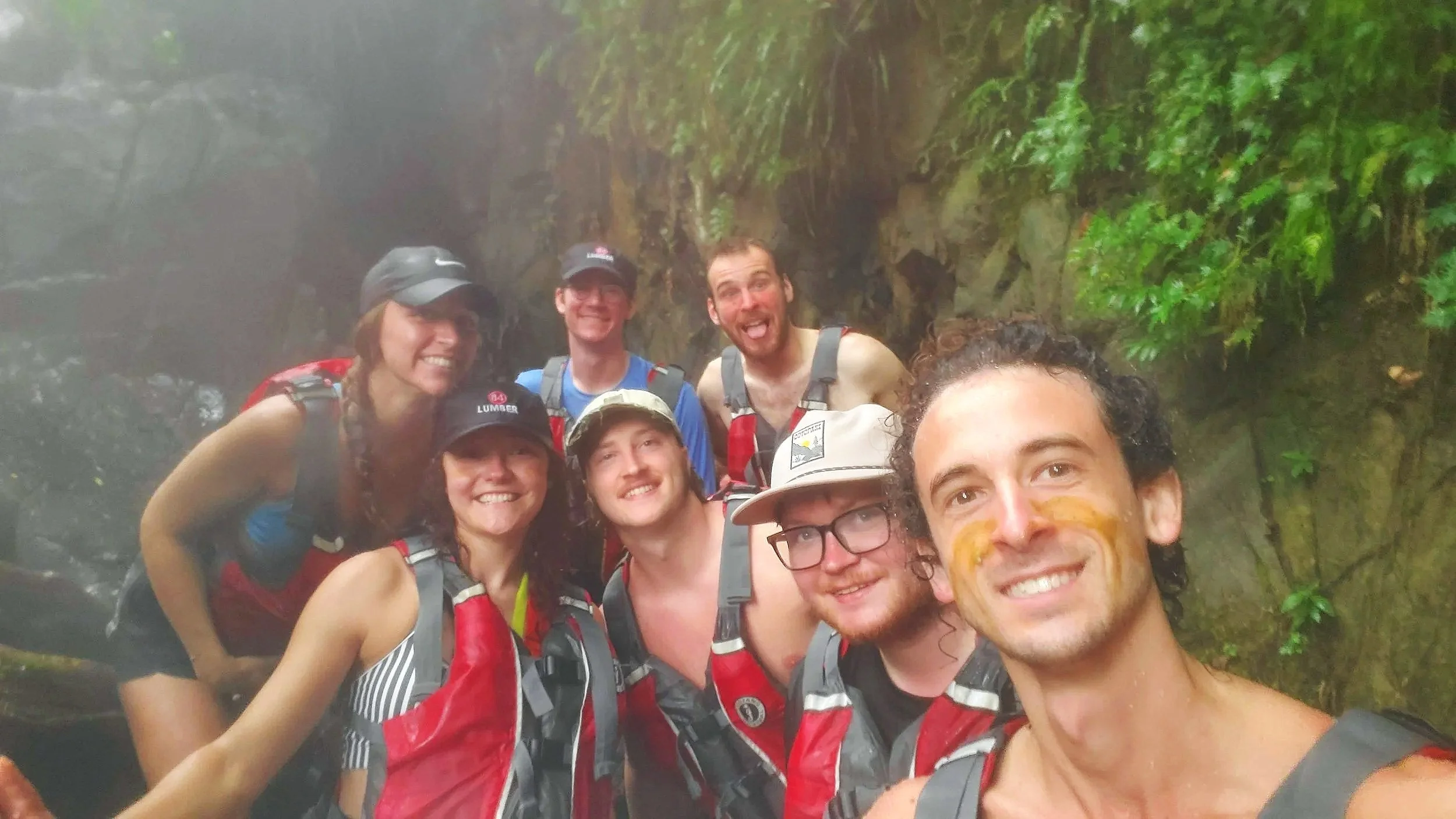 selfie at el yunque national forest puerto rico