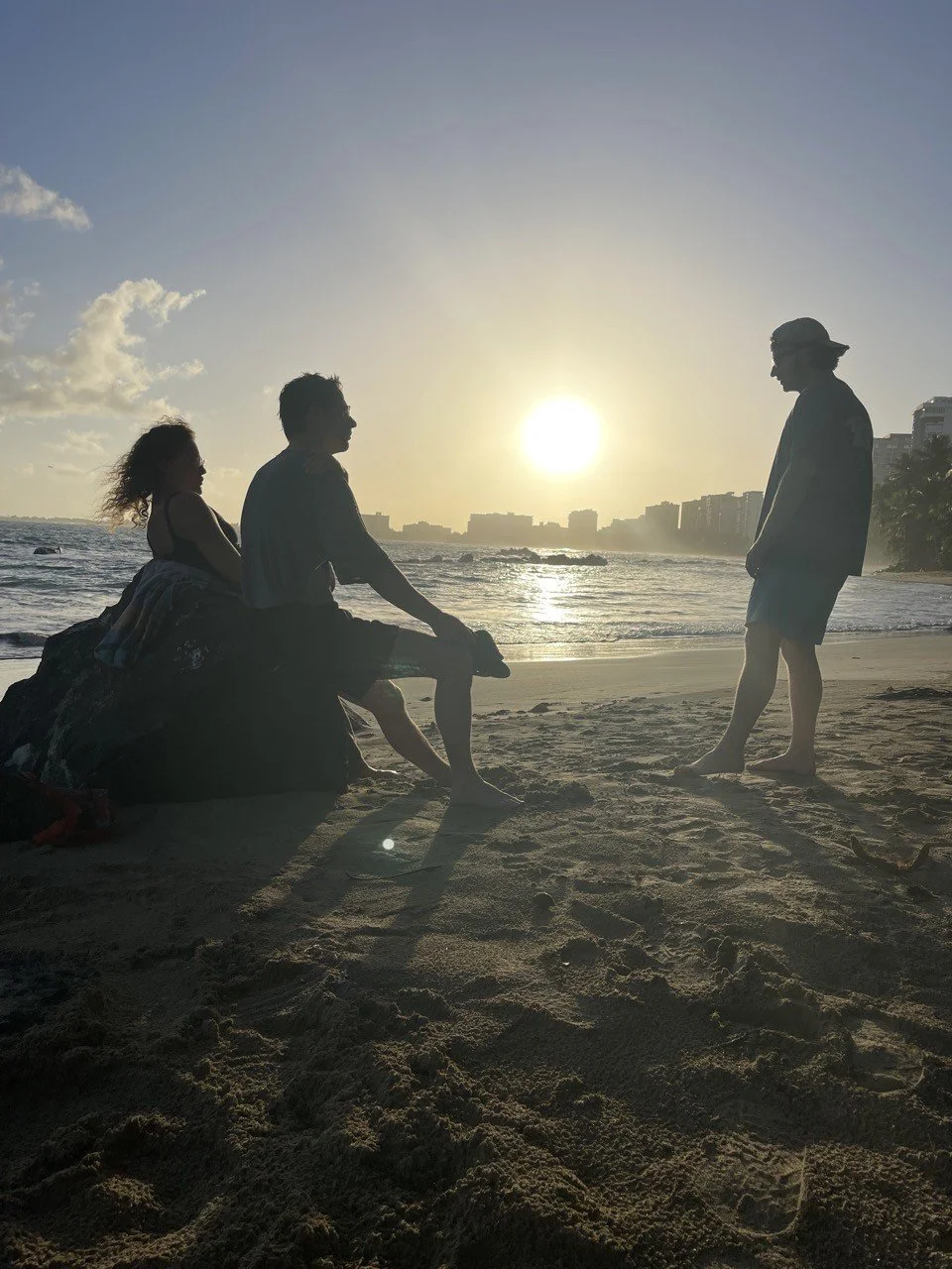 lounging during sunrise san juan puerto rico.jpg