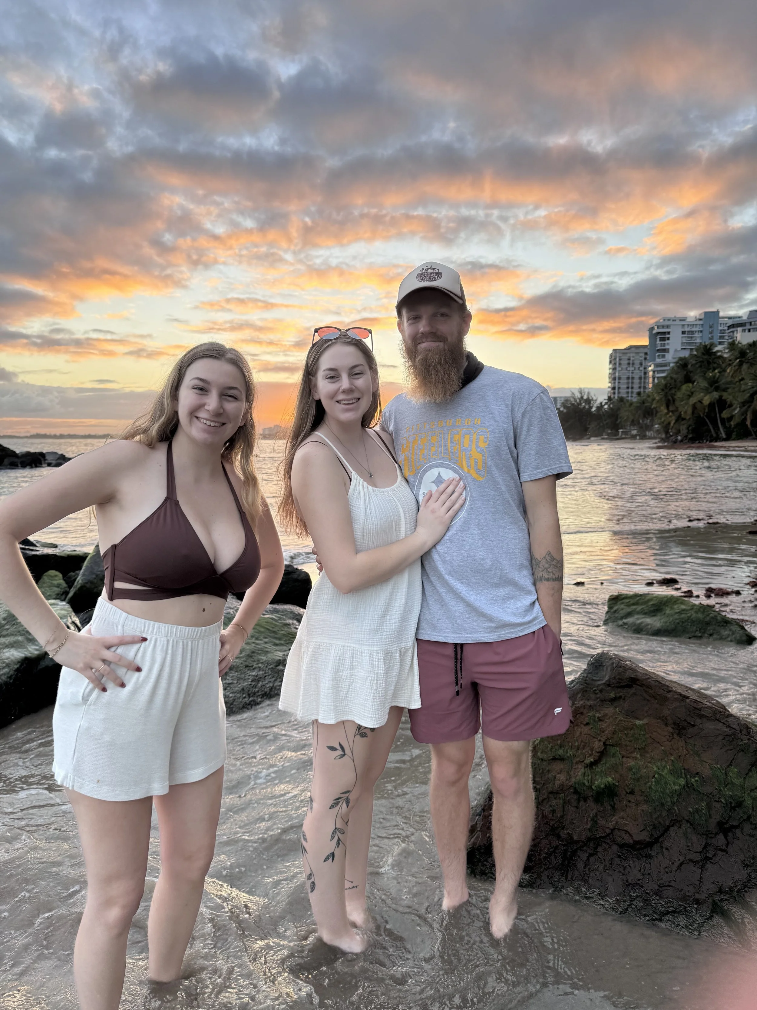 paige photobombing sunrise pic san juan puerto rico.jpg