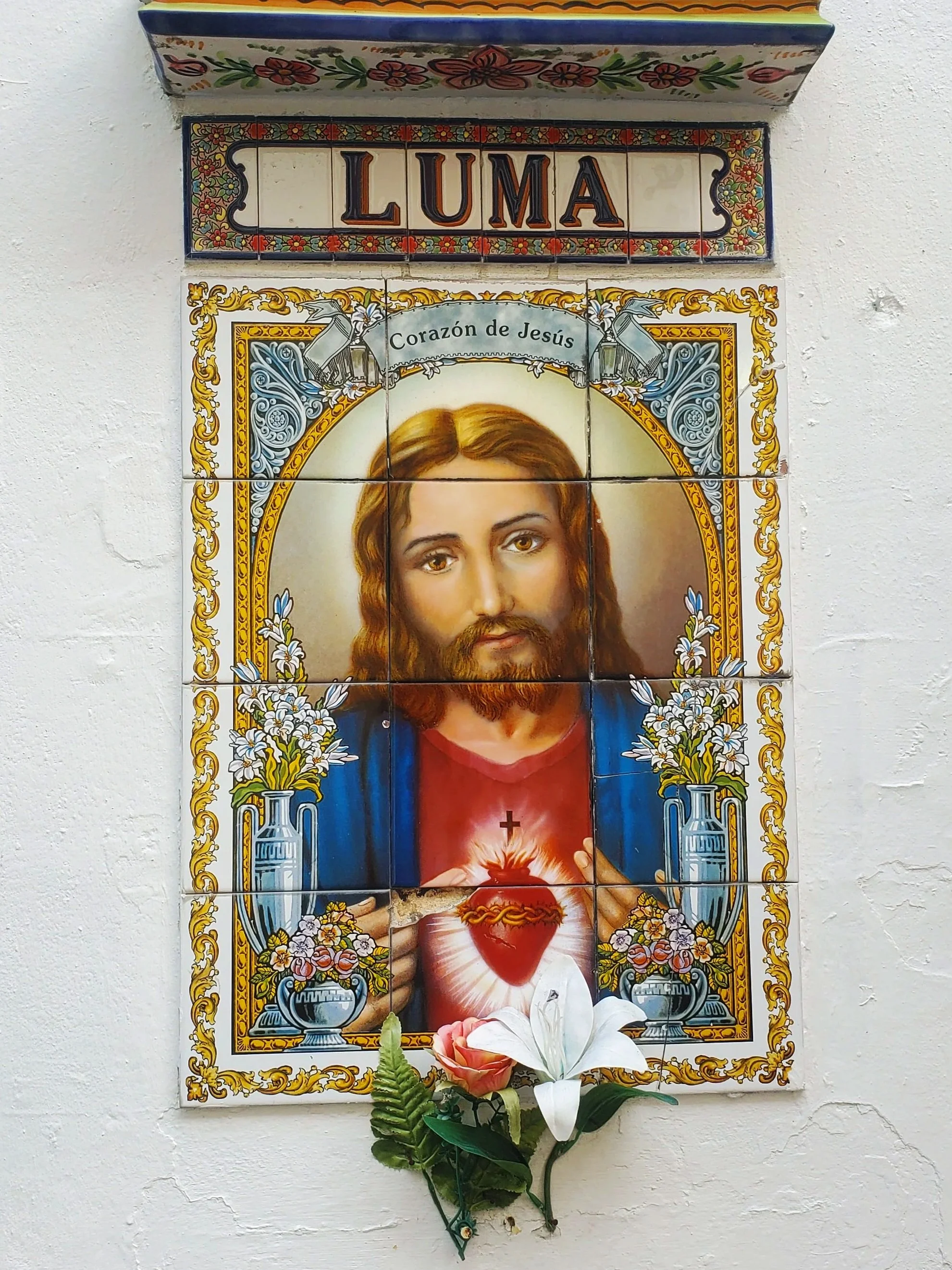 jesus picture in old san juan puerto rico