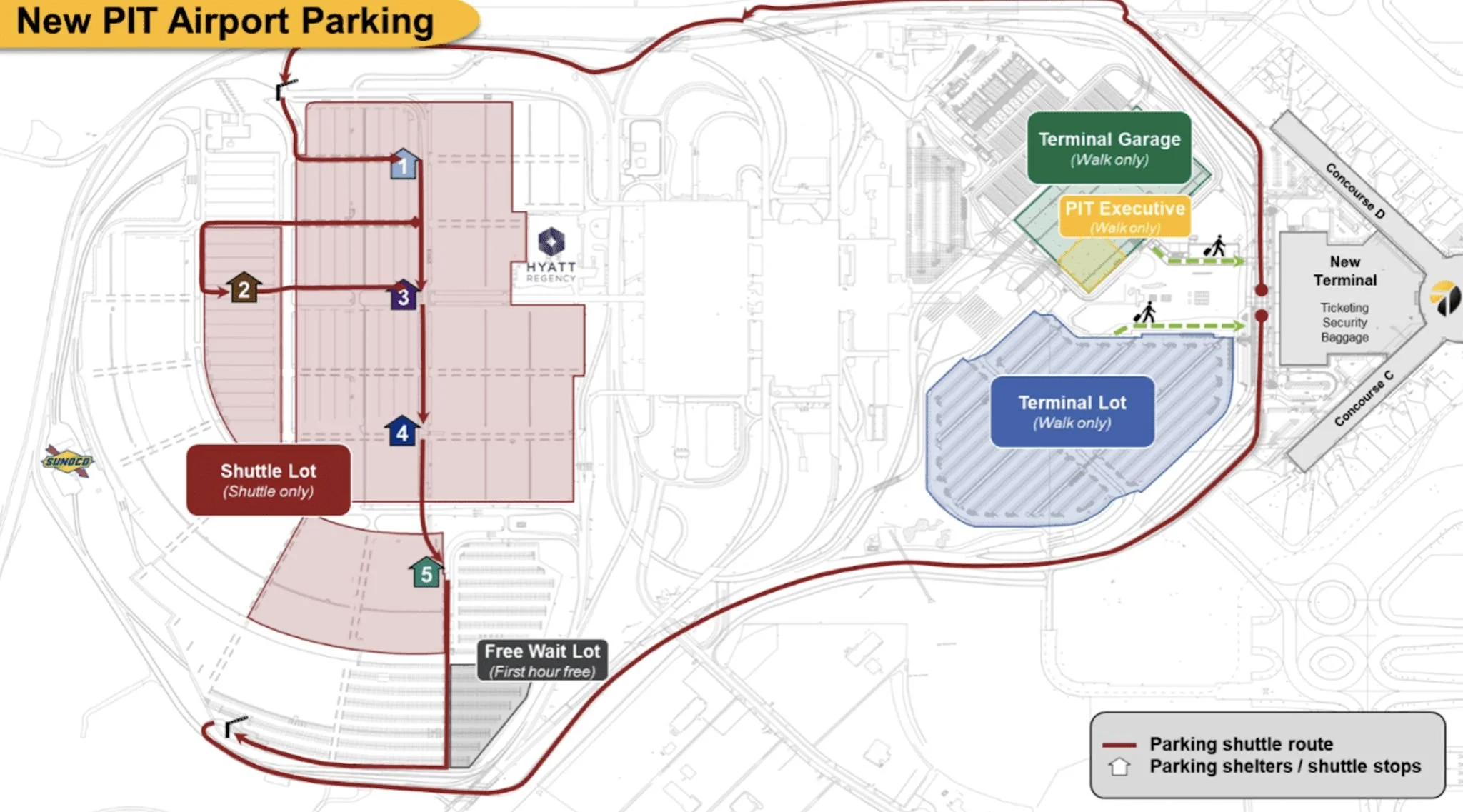 pittsburgh airport parking