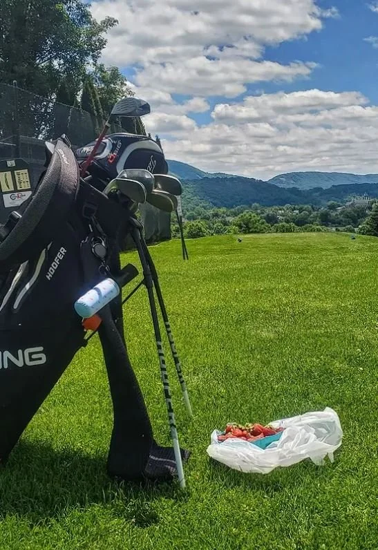 golfing at sylvan hills hollidaysburg number one tee box.JPG