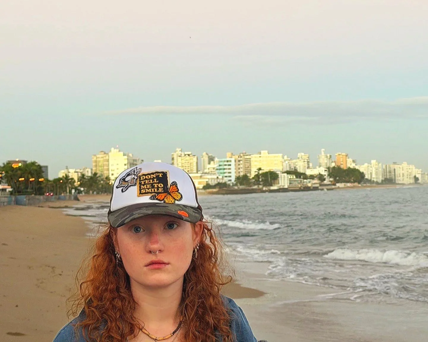 liv trying to find the sunrise in puerto rico