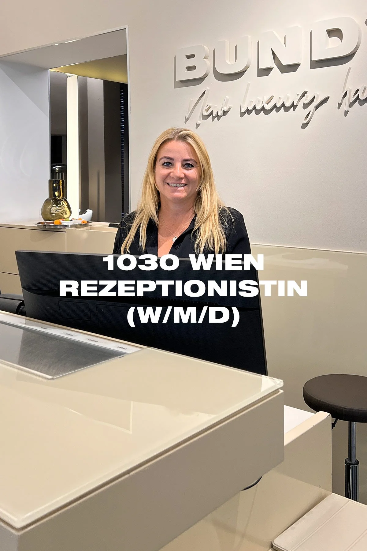  1030 WIEN REZEPTIONISTIN (W/M/D)