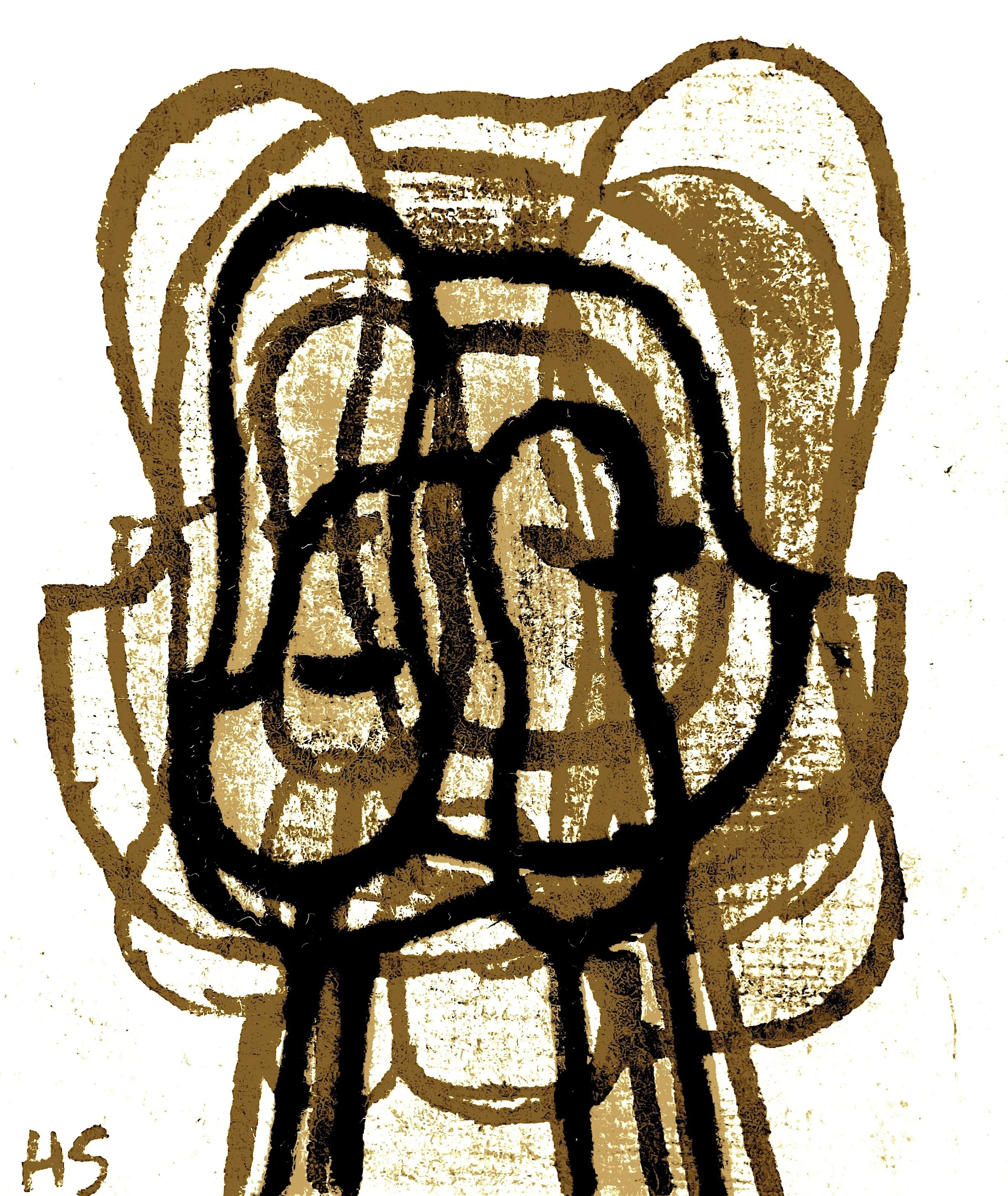 BUTTERFLY BRONZE 2025 Archival digital print on paper 14.2 x 12 cm