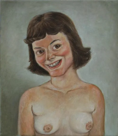 HOME FOR THE HOLIDAYS 2003 Oil on canvas 35.5 x 30.5 cms (14 x 12 inches) 