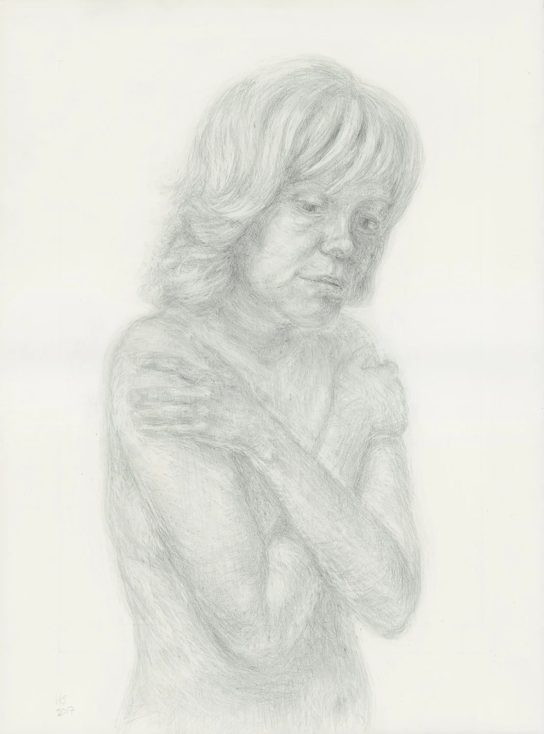CRISS CROSS 2017 Pencil on paper 39 x 28.5 cm