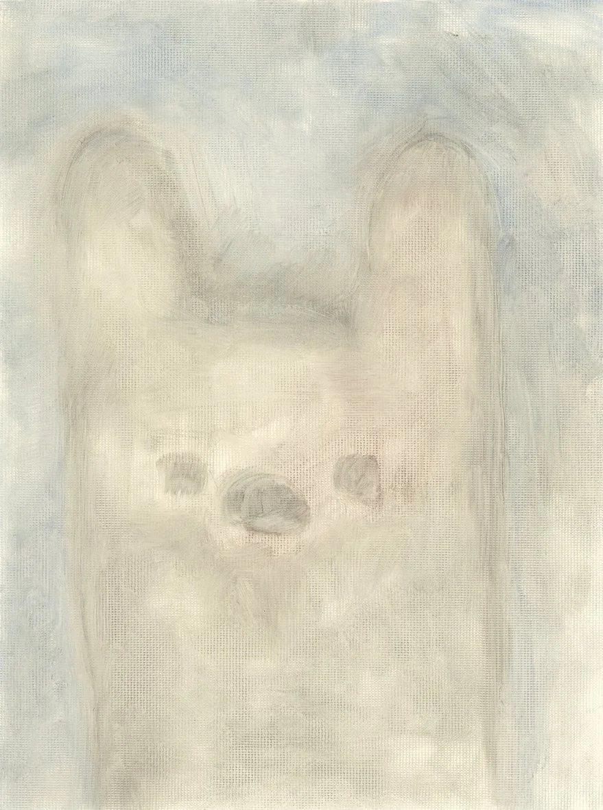 SOFT CREATURE 2024 Oil on oil paper 25 x 19 cm