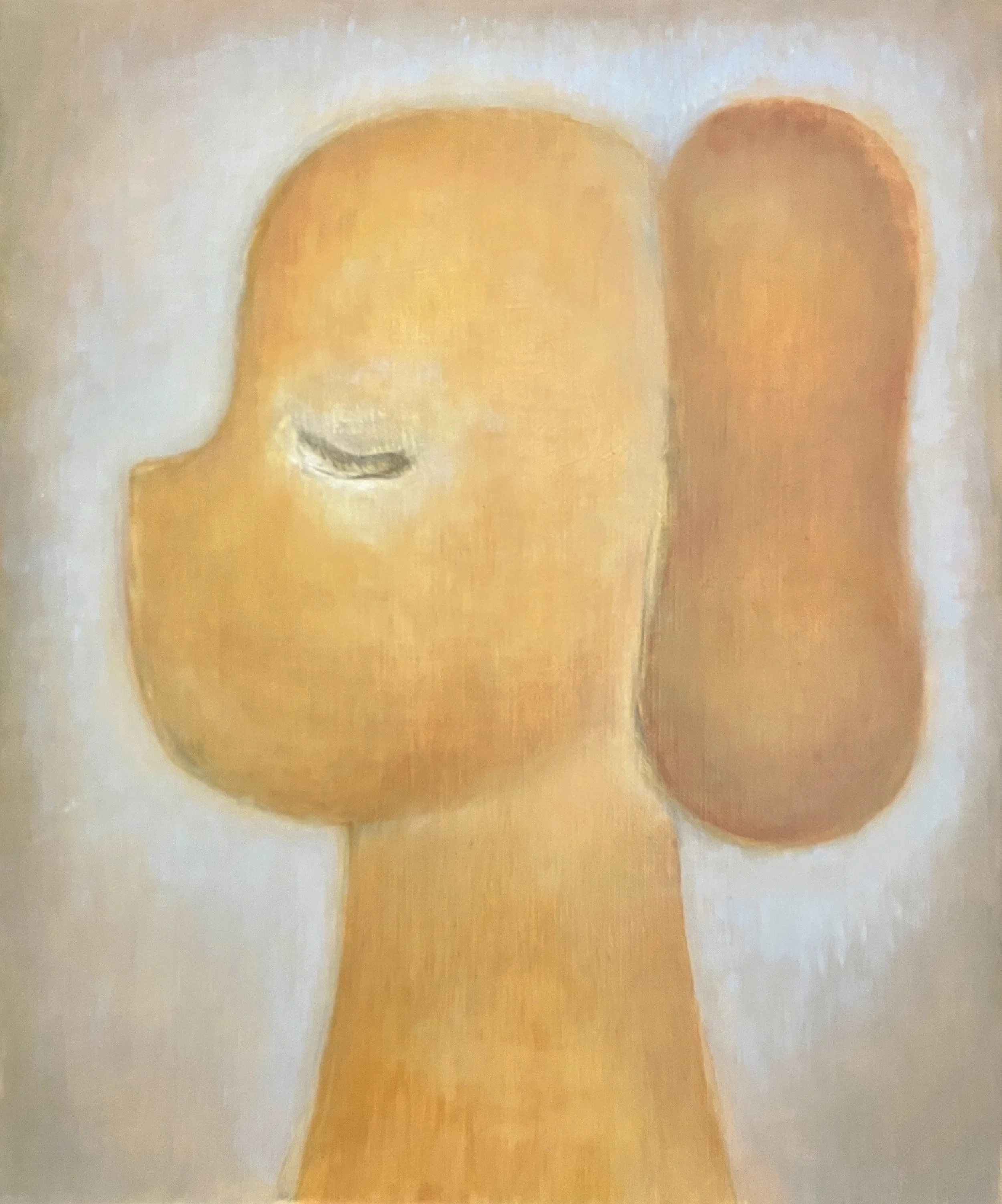 GOLDEN SUNNY 2026 Oil on linen 30.5 x 25.5 cm (12 x 10 in)
