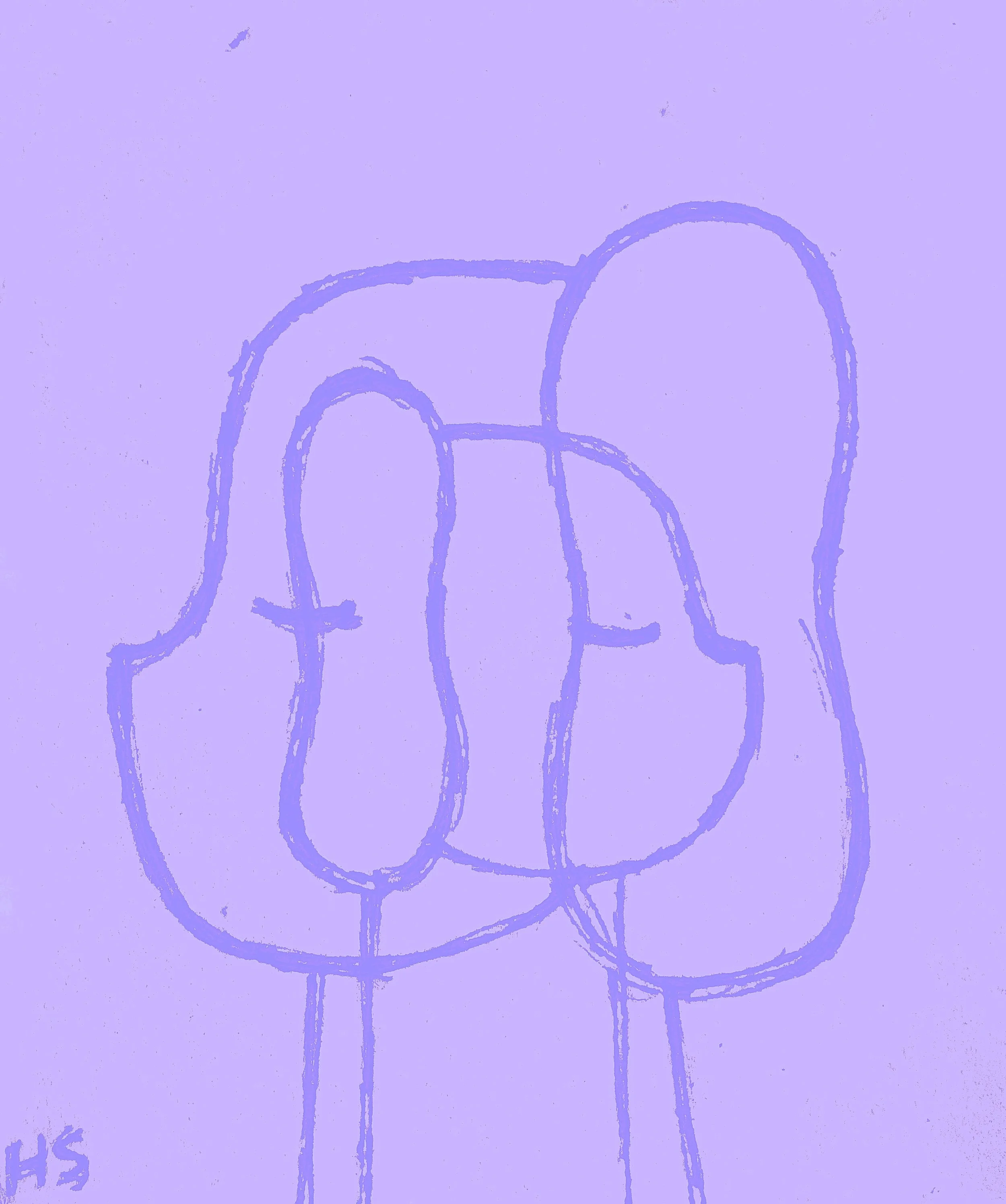 CLOWN LILAC 2025 Archival digital print on paper 14.2 x 12 cm