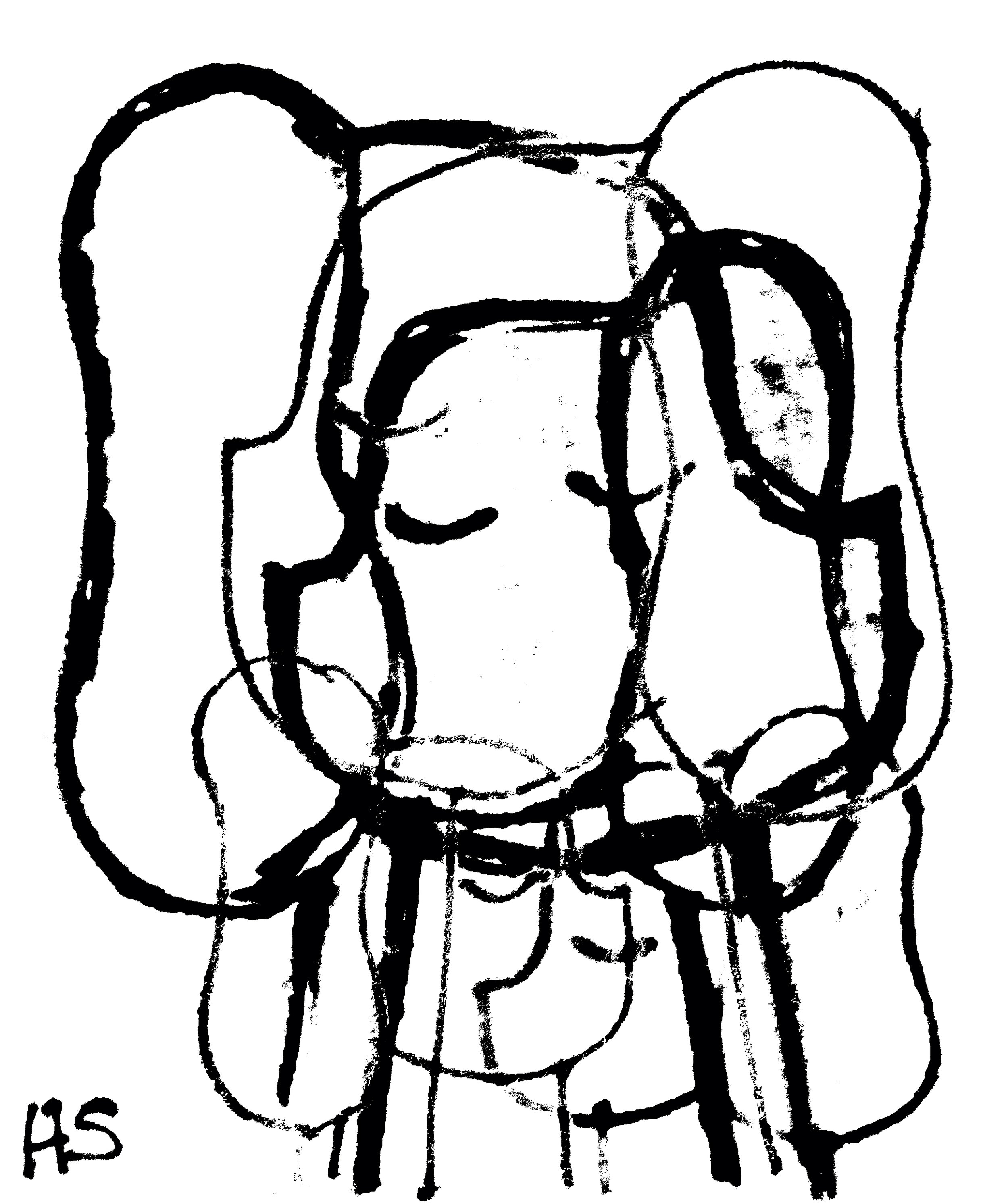 BEATNIK 2025 Archival digital print on paper 14.2 x 12 cm