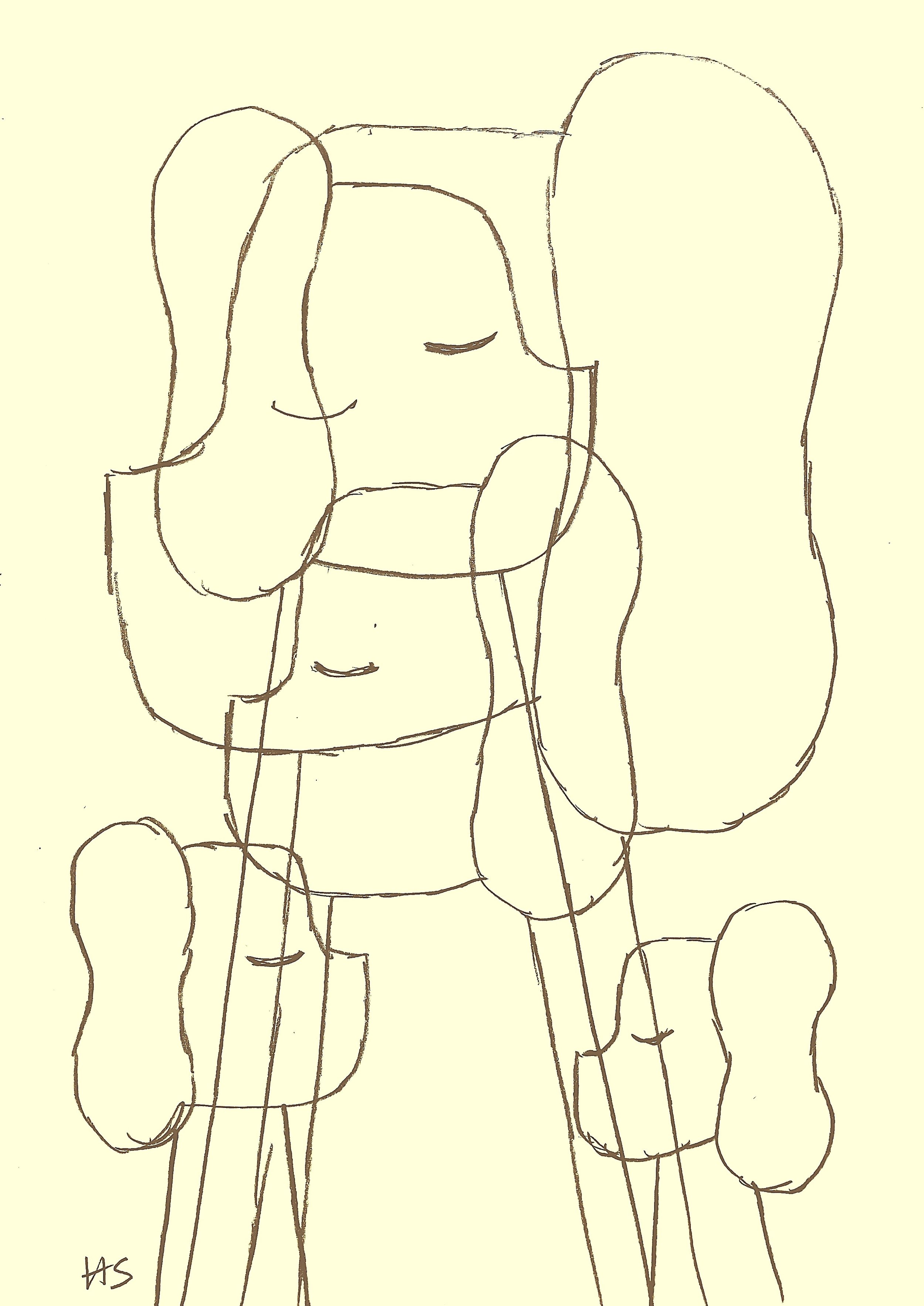 SUNNY GUITAR CREAM 2025 Archival digital print on paper 29.5 x 21 cm