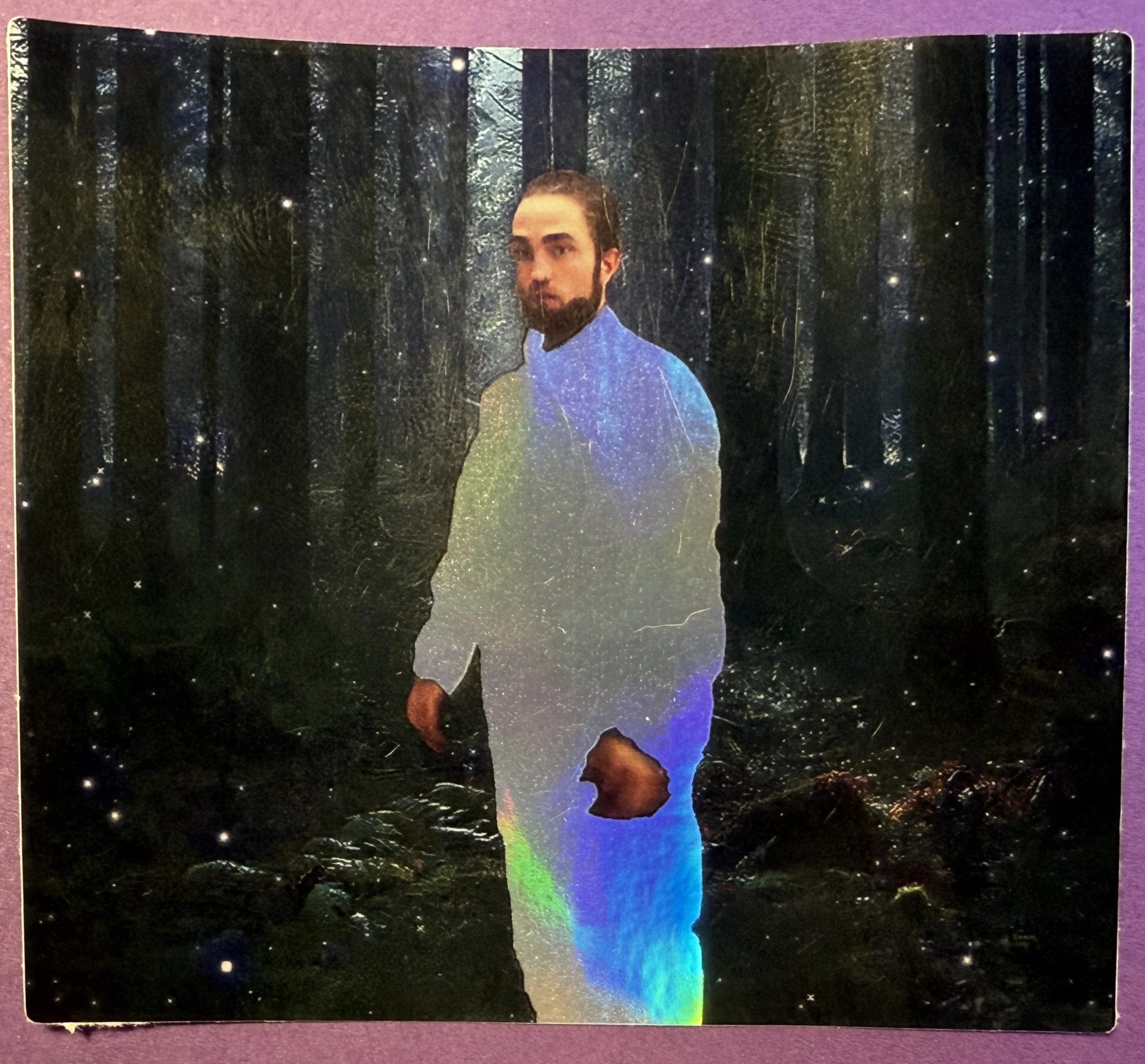 Skin of a Robert Pattinson Holographic Vinyl Sticker