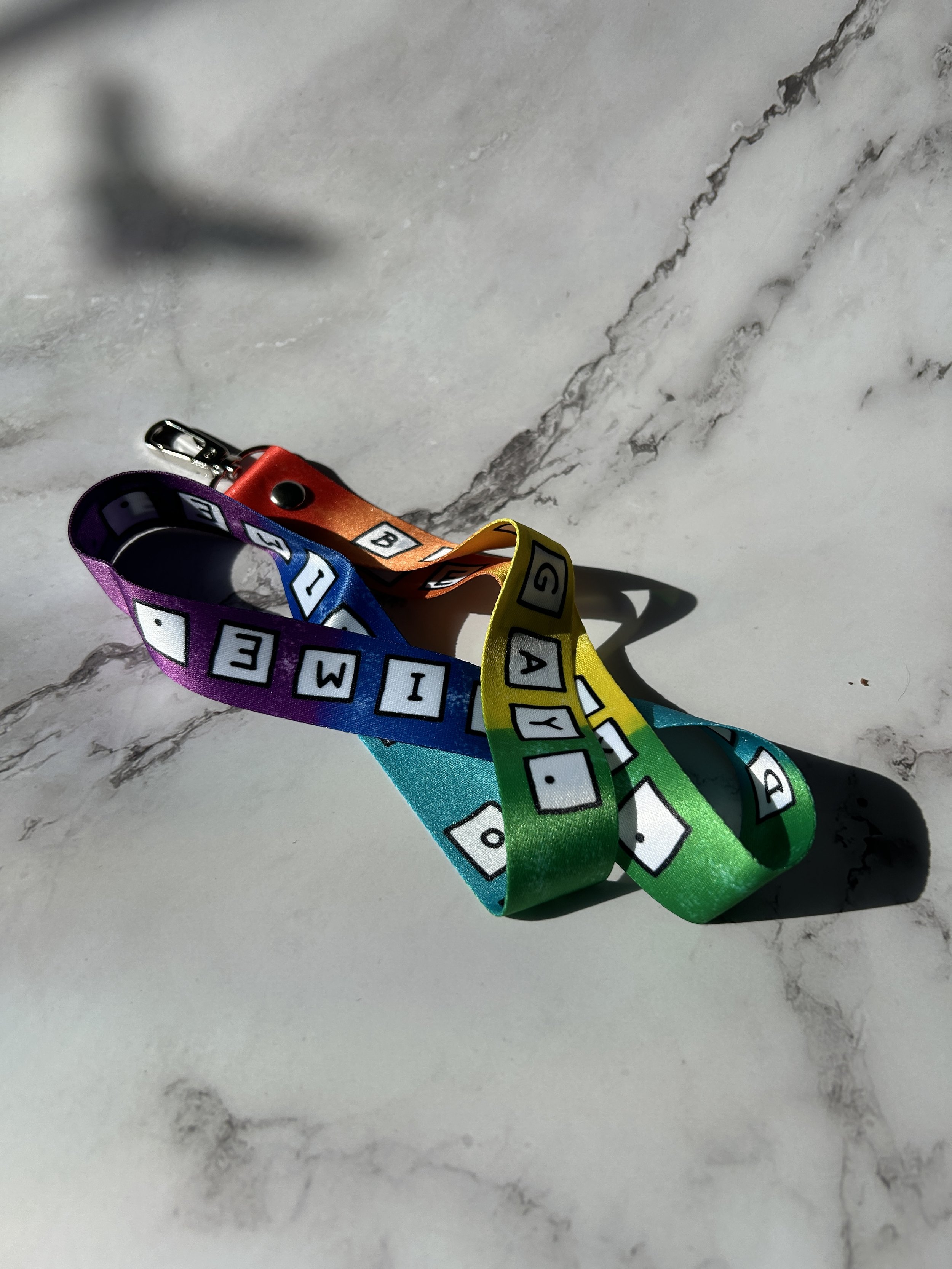 Be Gay Do Crime Lanyard