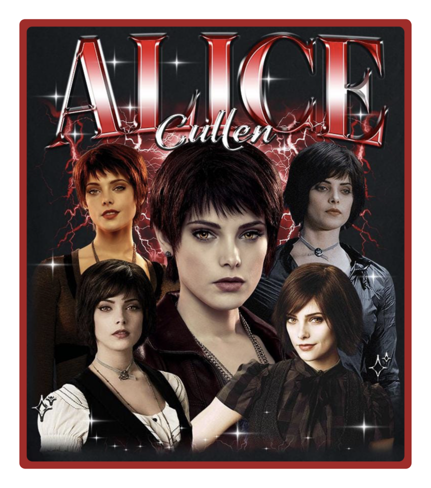 Alice Poster Vinyl Sticker