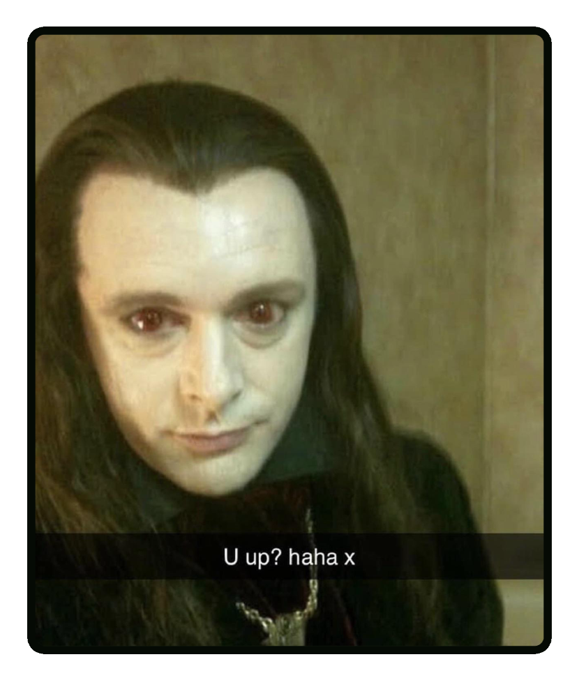 Aro Snapchat Meme Vinyl Sticker
