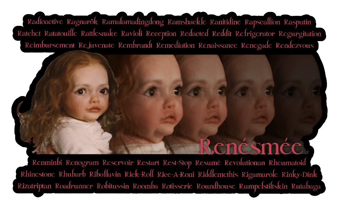 Renesmee Names Vinyl Sticker
