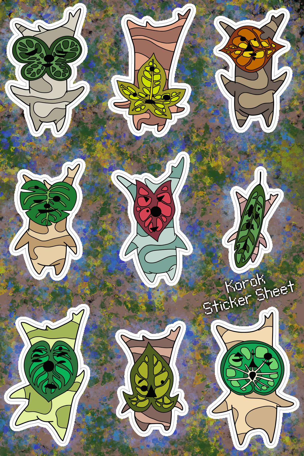 Core Ock Vinyl Sticker Sheet