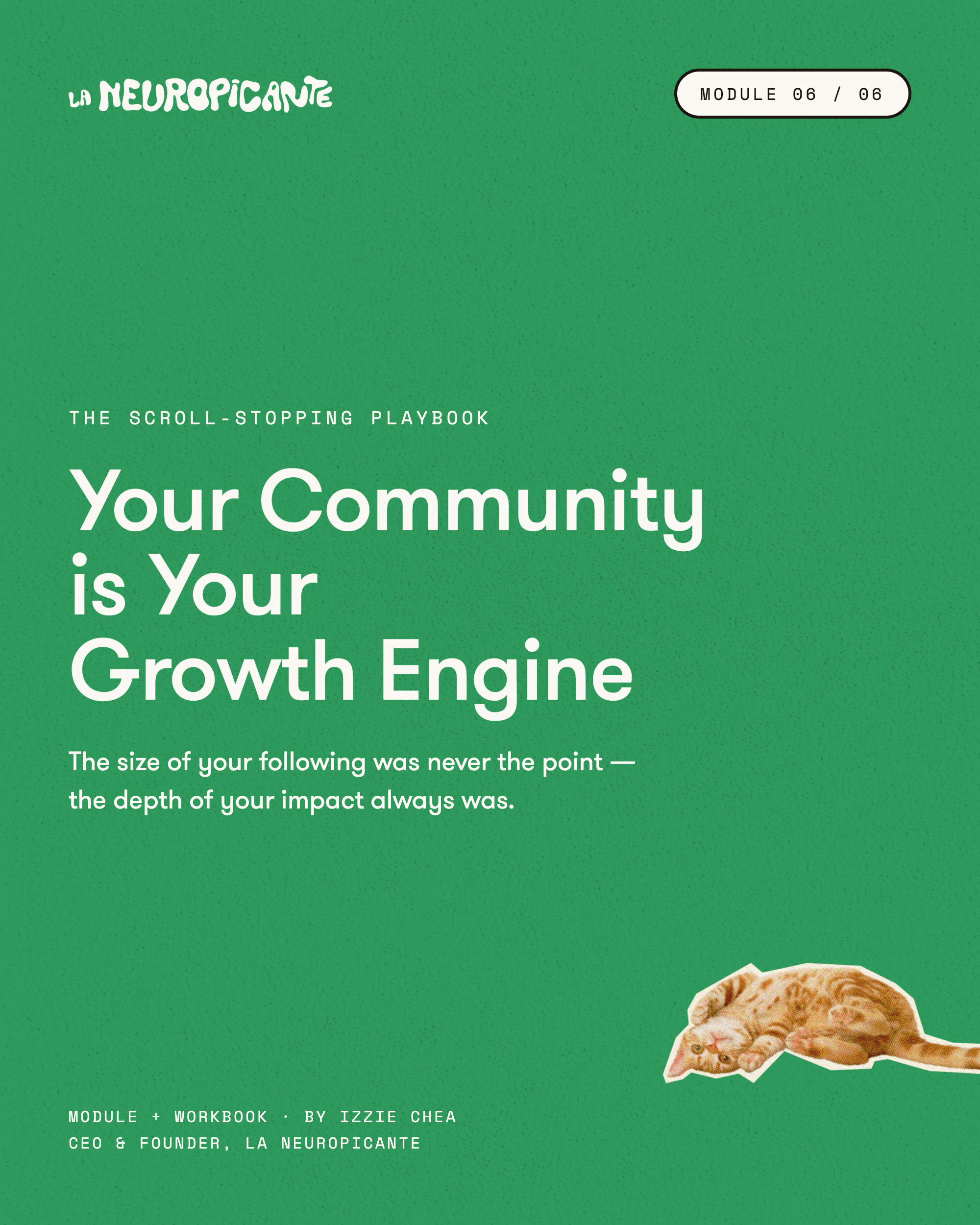Module 6: Your Community Is Your Growth Engine: The Scroll-Stopping Playbook
