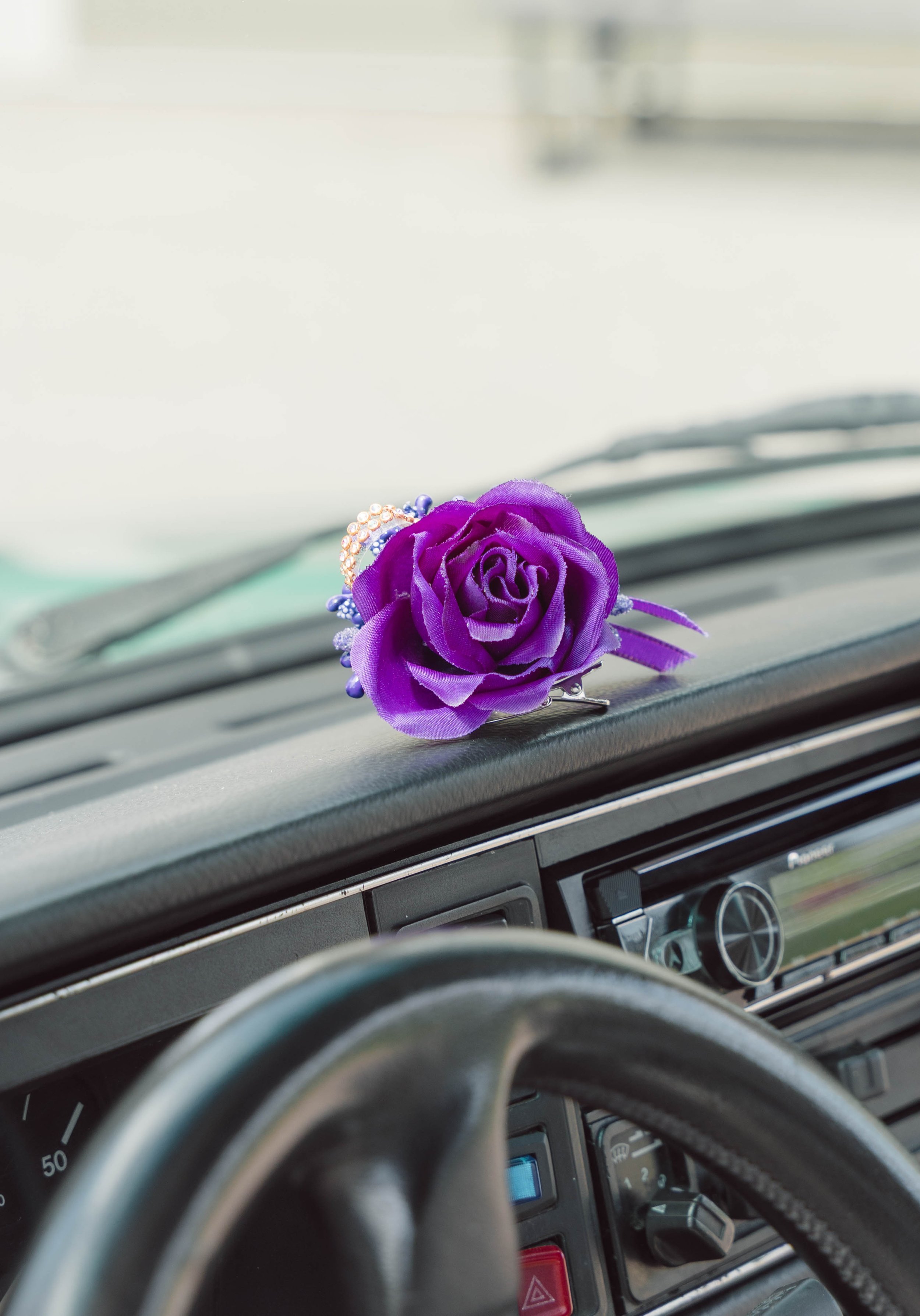 purple rose interior car