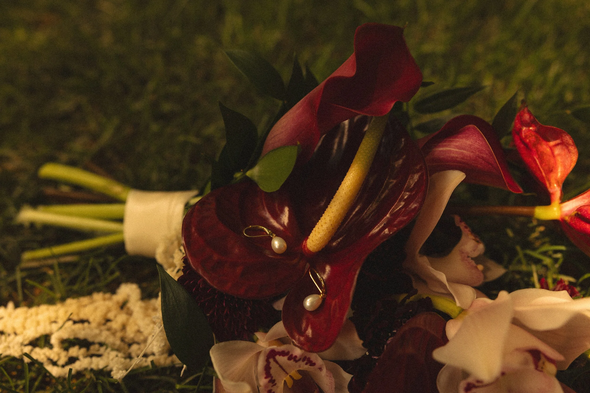 bridal bouquet at the norland historic estate