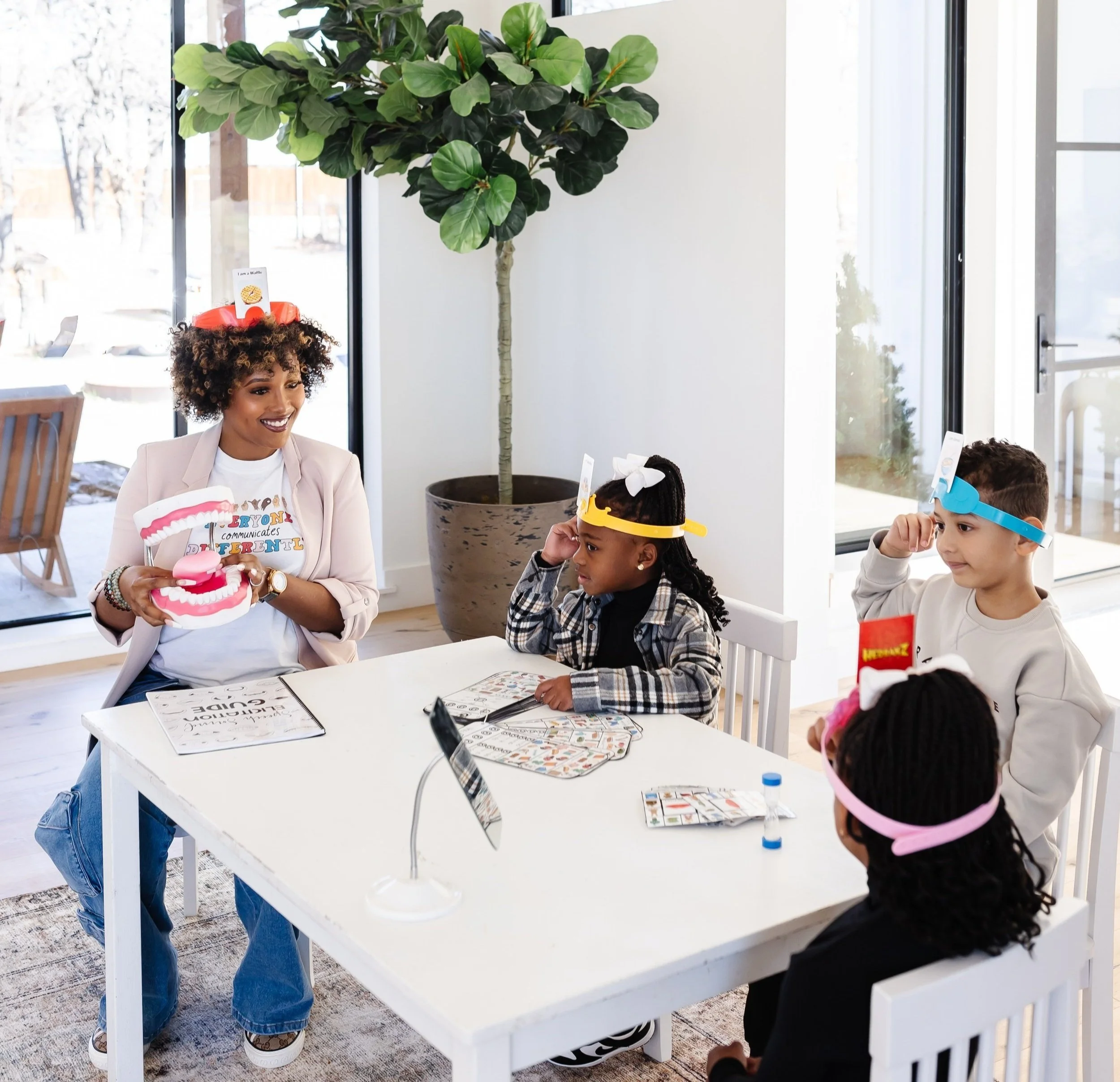 speech therapist in school