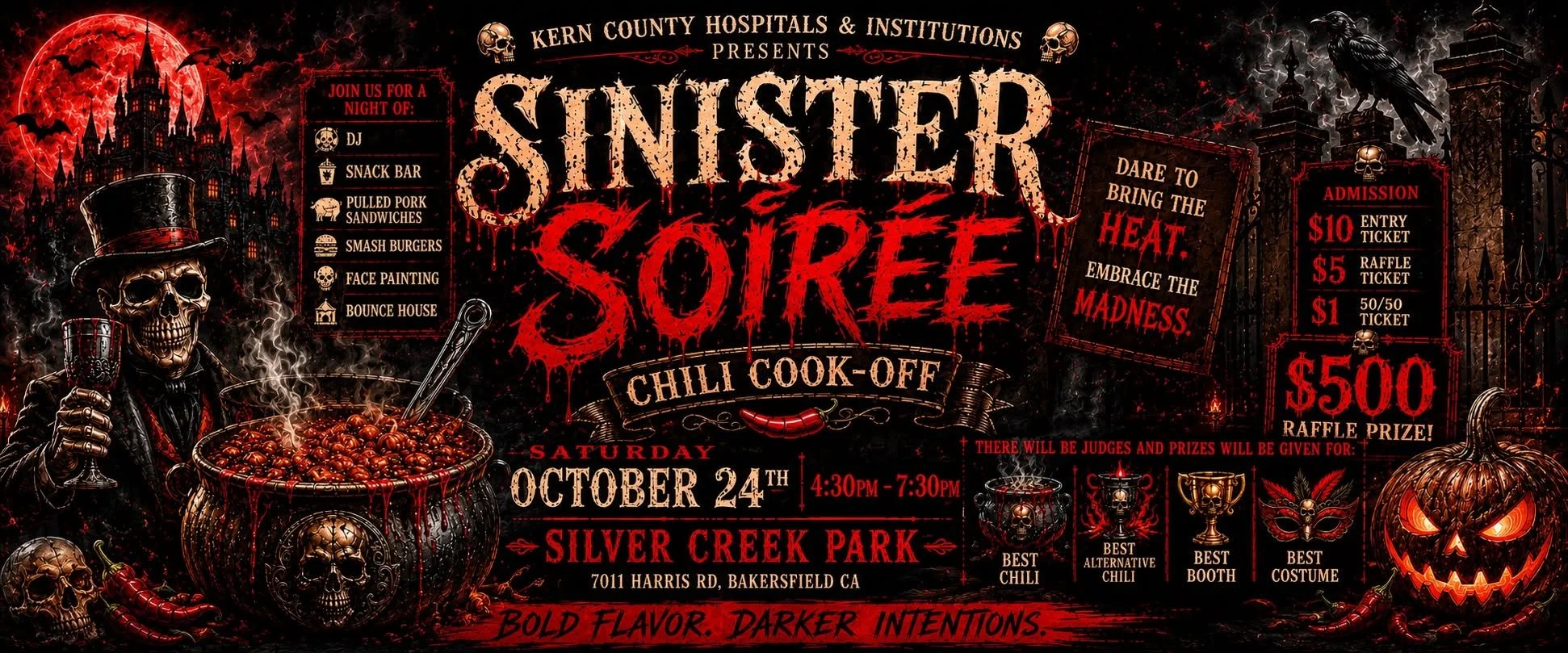 2026 Sinister Soirée Chili Cook-Off