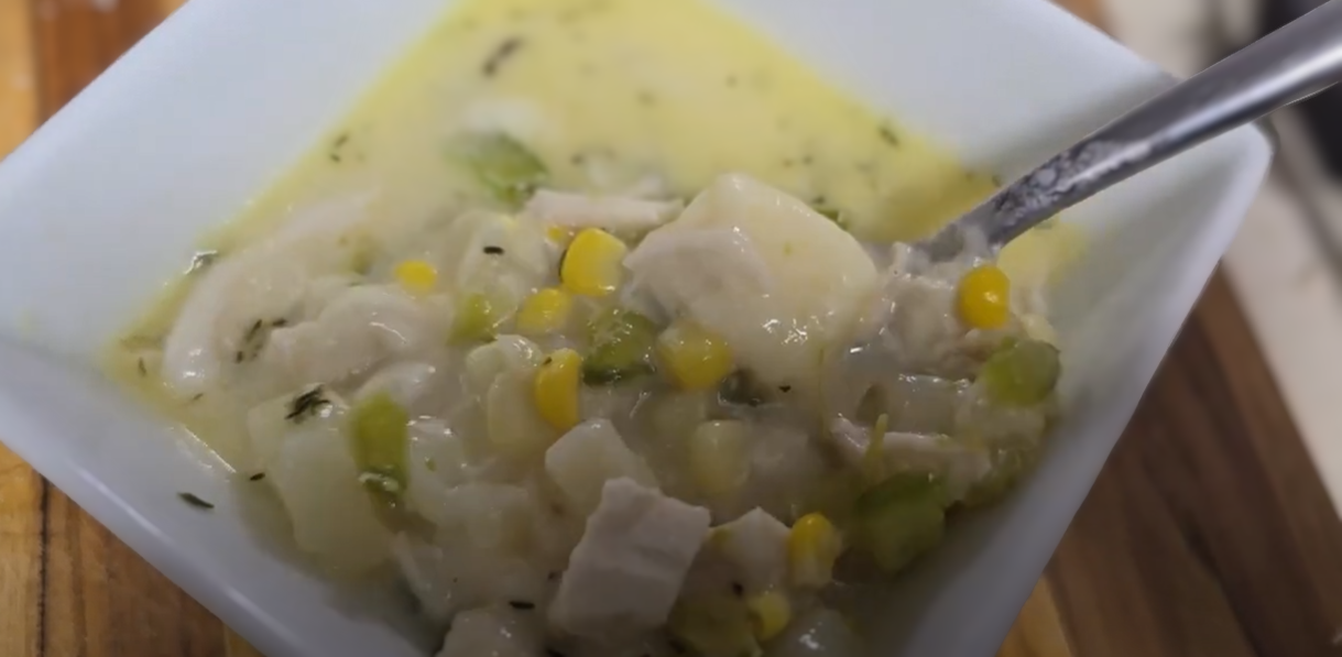 Cozy Chicken Potato Corn Chowder