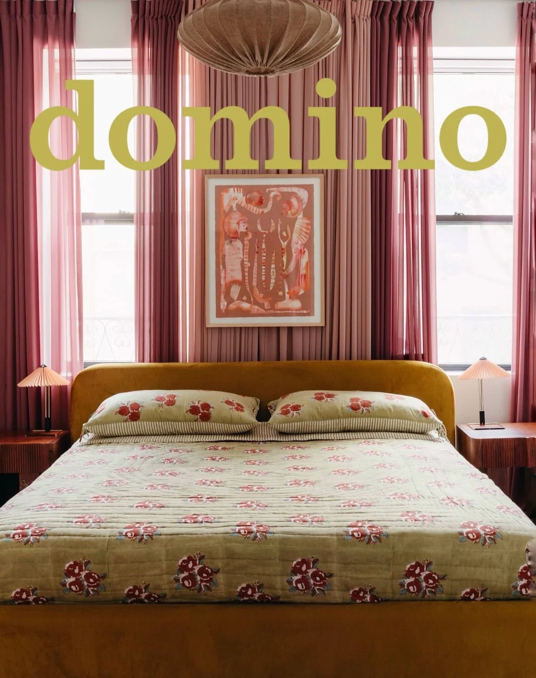 Thrilled to share that our &lsquo;Brooklyn Rose&rsquo; project is live on @dominomag today.

This one&rsquo;s special. Designing a sanctuary for my girl @stephaniebergerface - after her tough year - was all about creating a serene space where she cou