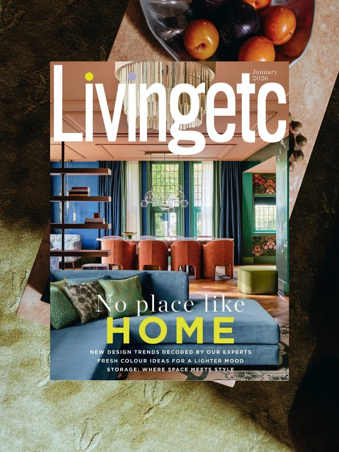 Christmas came early! Thrilled to see a humble Brooklyn rental dining space we transformed land a full page in Living Etc. Such a surreal moment to see my work in a publication I so admire.
&nbsp;
I spoke to the mag about how art can spark the best d