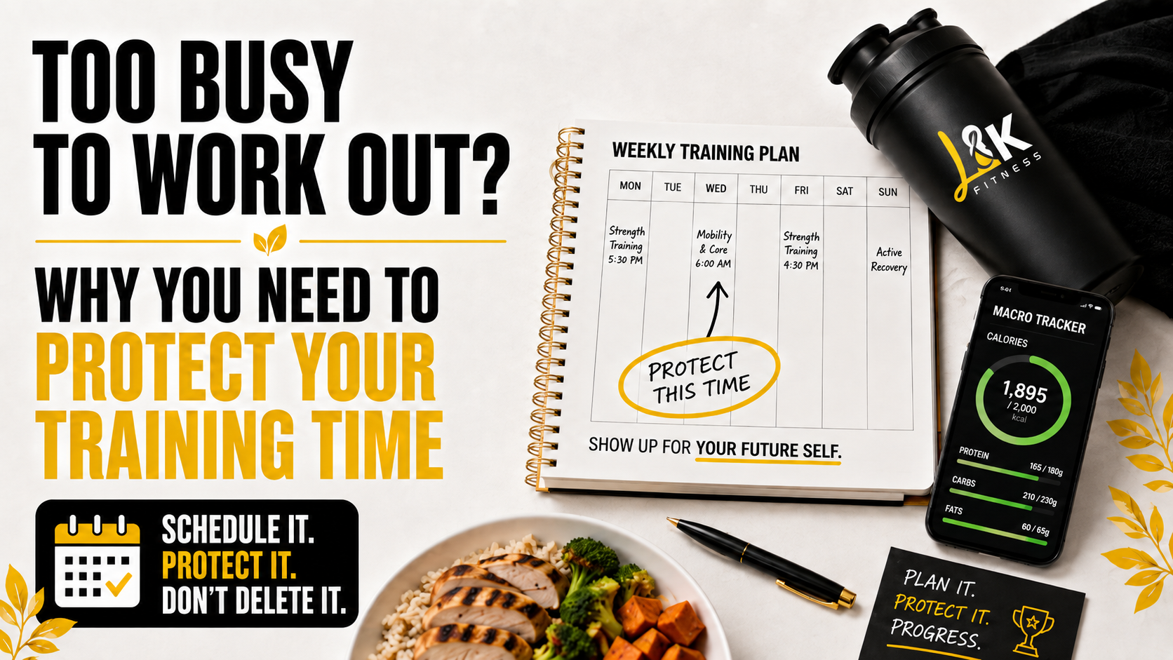 Too Busy to Work Out? Why You Need to Protect Your Training Time