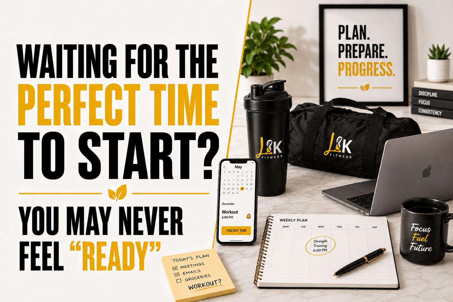 Waiting for the Perfect Time to Start Working Out? Why You May Never Feel “Ready”