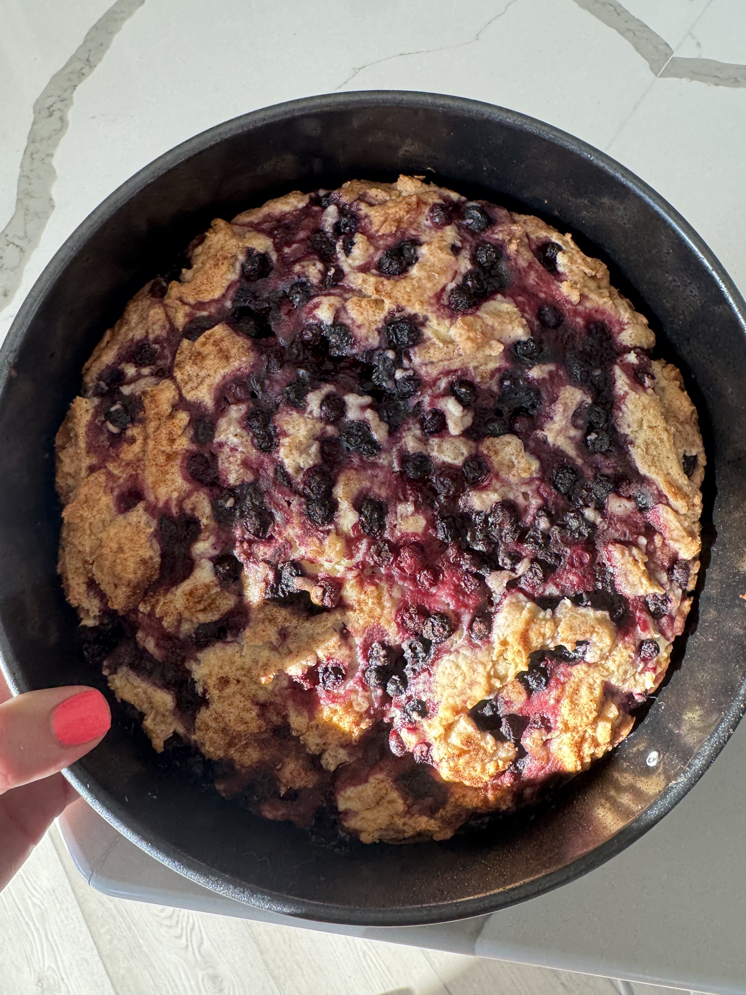 Huckleberry Coffee Cake