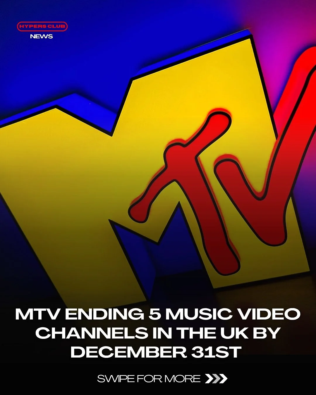 Last Friday, Paramount Global shocked music fans with the cancellation of 5 MTV Music Channels and some local channels across Europe and the UK.

The rolling removals will be finalized by December 31st, 2025 and Europe&rsquo;s viewers will be left wi