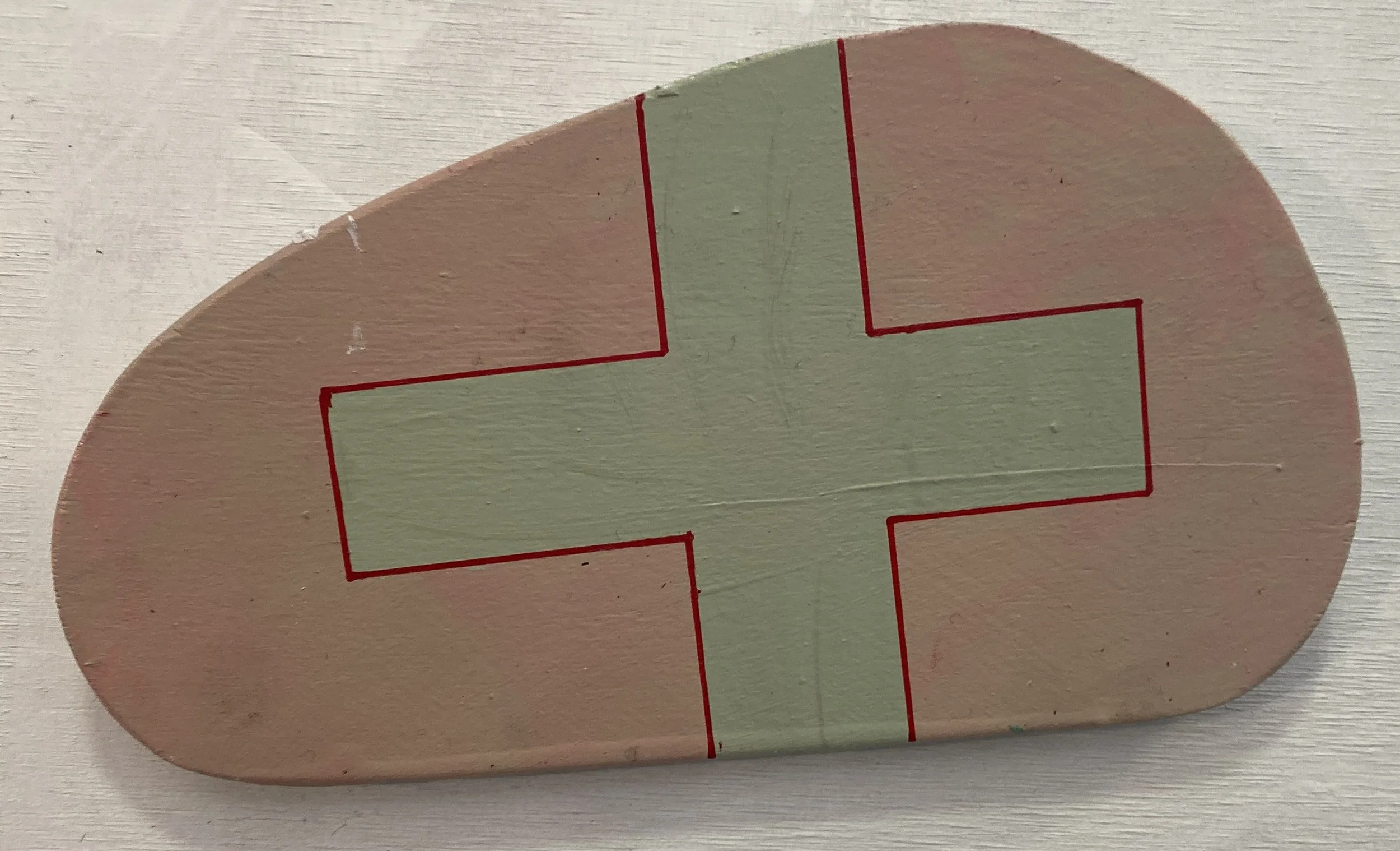 Dandy Cross Acrylic on Plywood $120