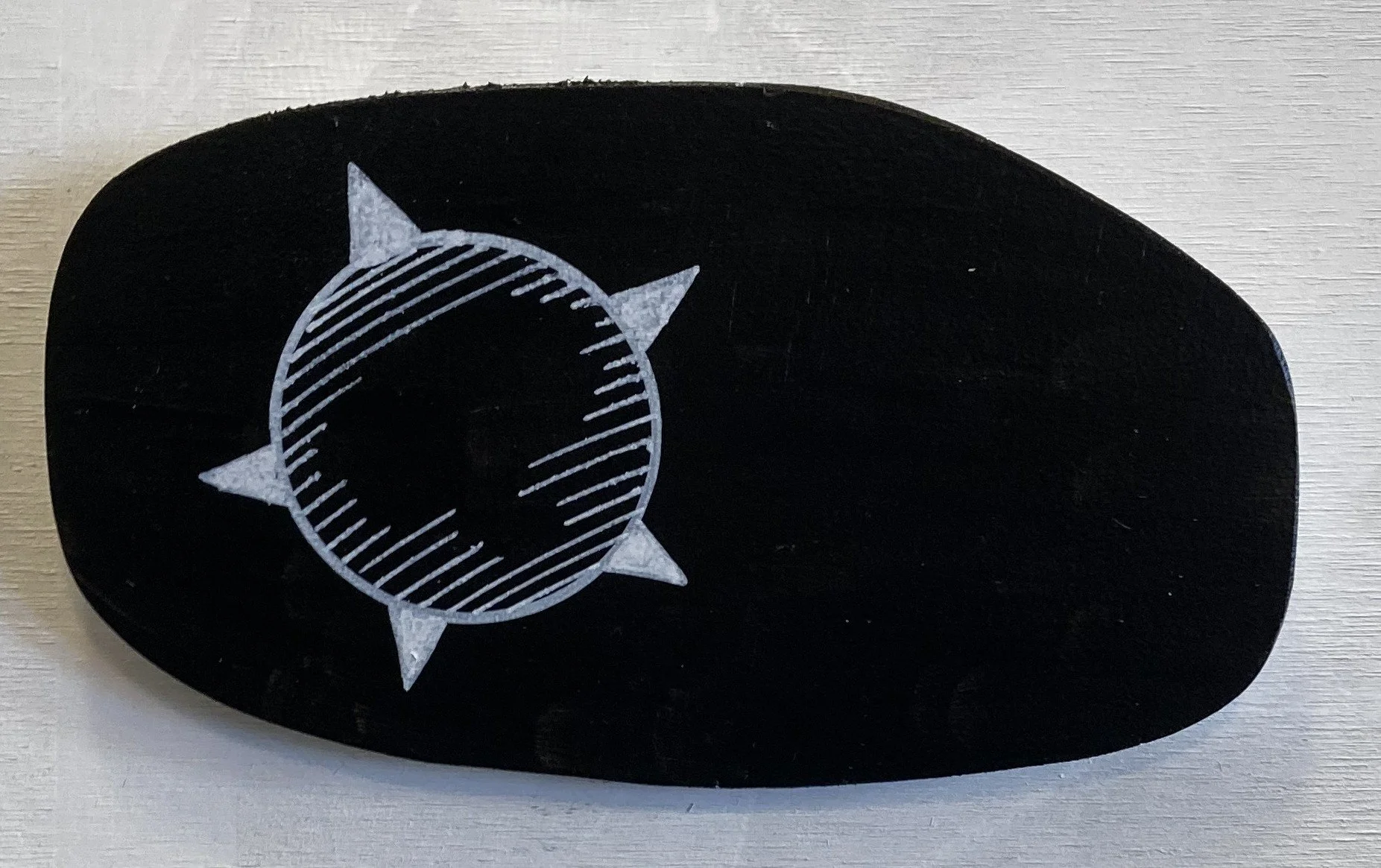 Deep Space Dark Star Acrylic on Plywood $120
