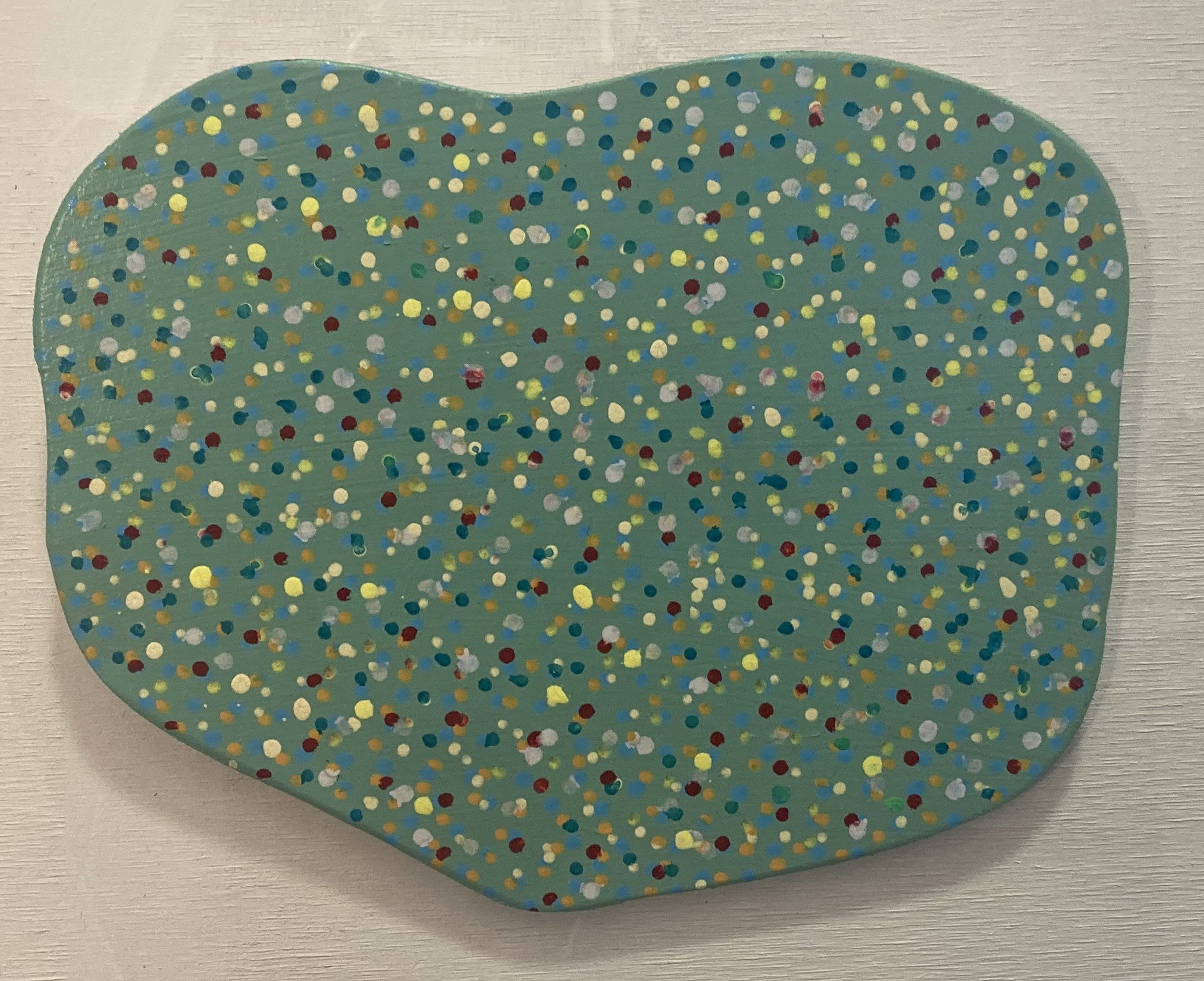 Dots In A Field Acrylic on Plywood $120