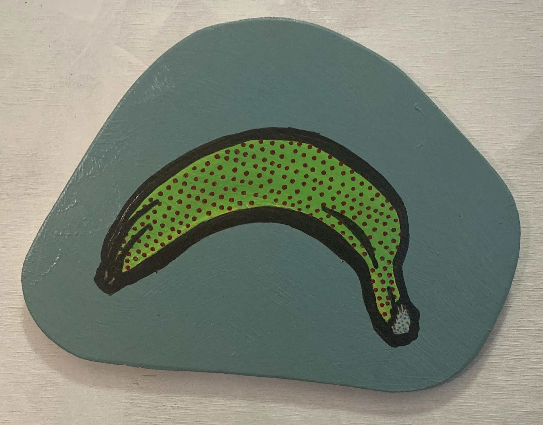 Banana Both Ways Acrylic on Plywood $120
