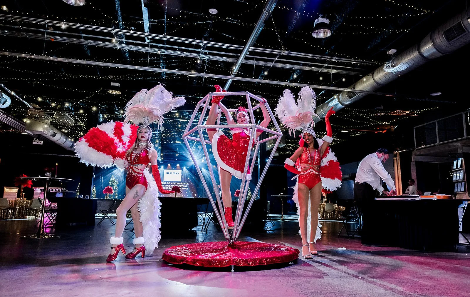 Diamond Acrobatic performers