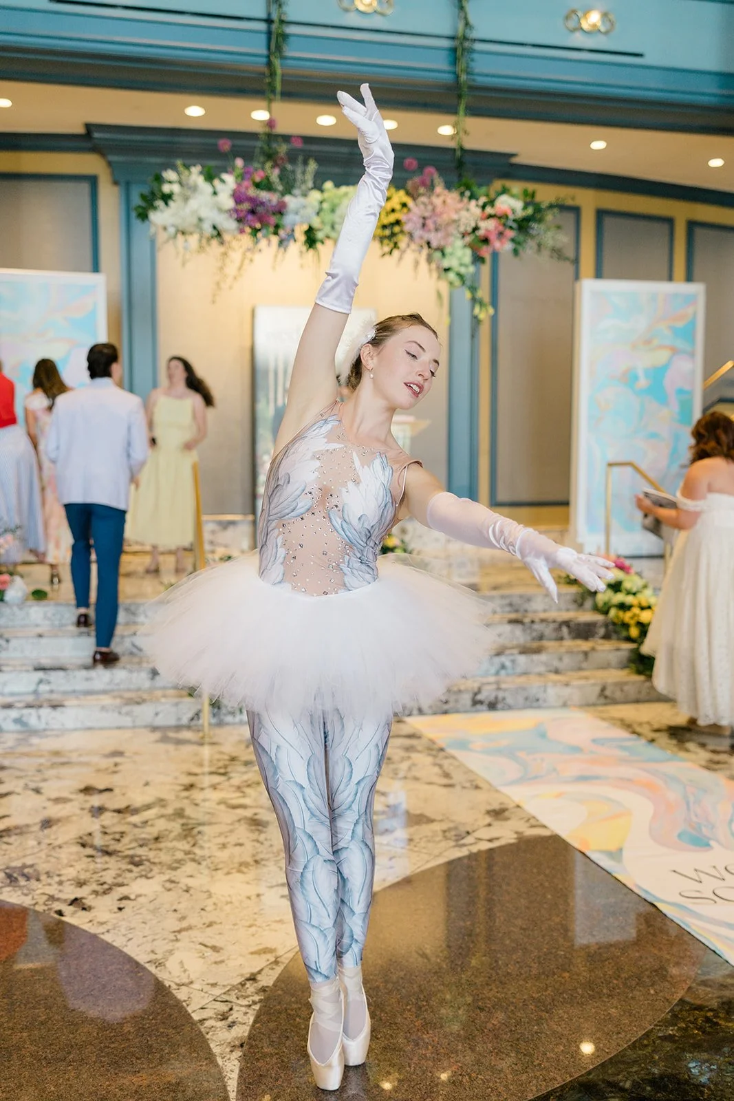 Ballerina Dancer at Wed Society event
