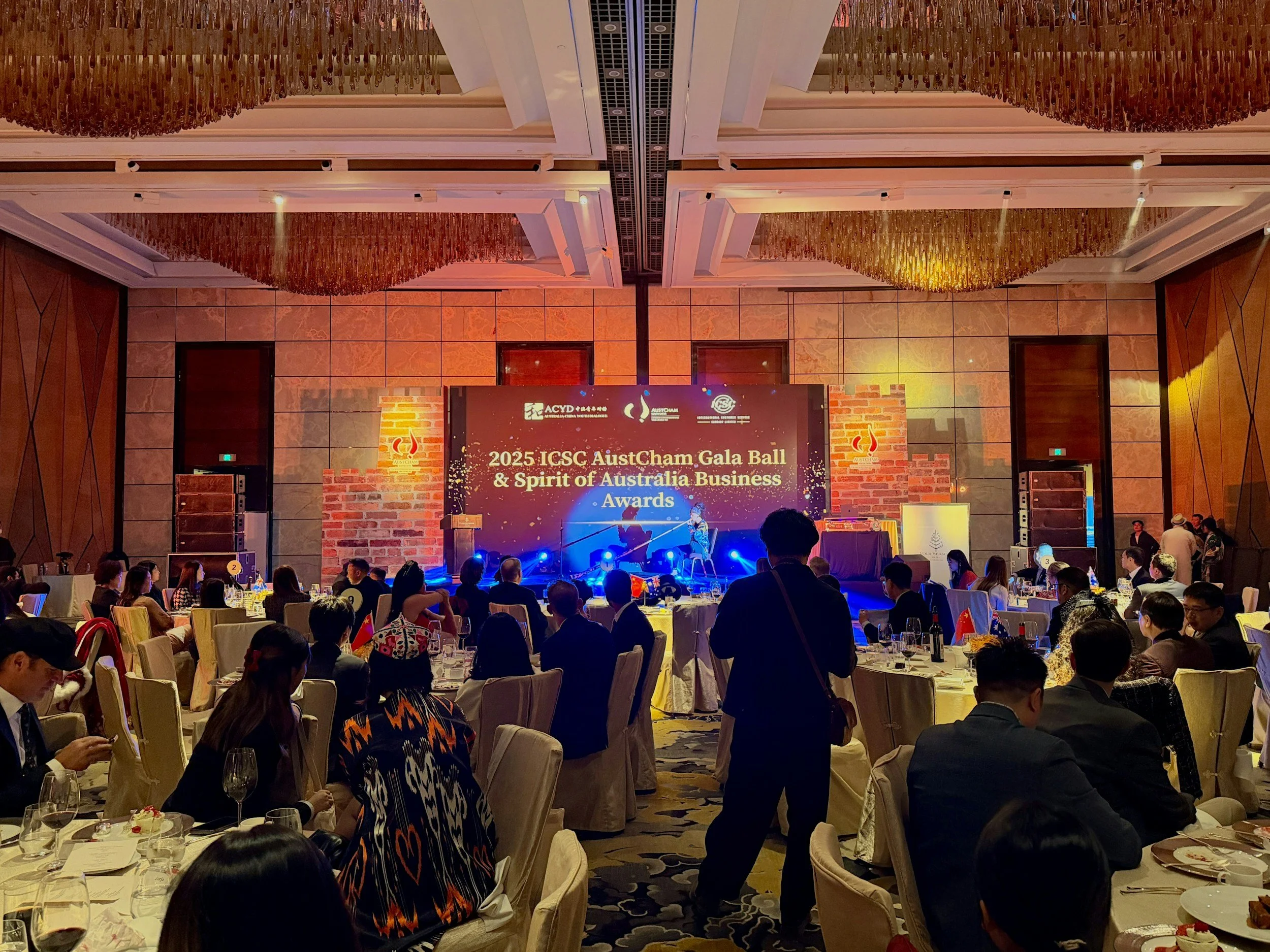corporate event layout