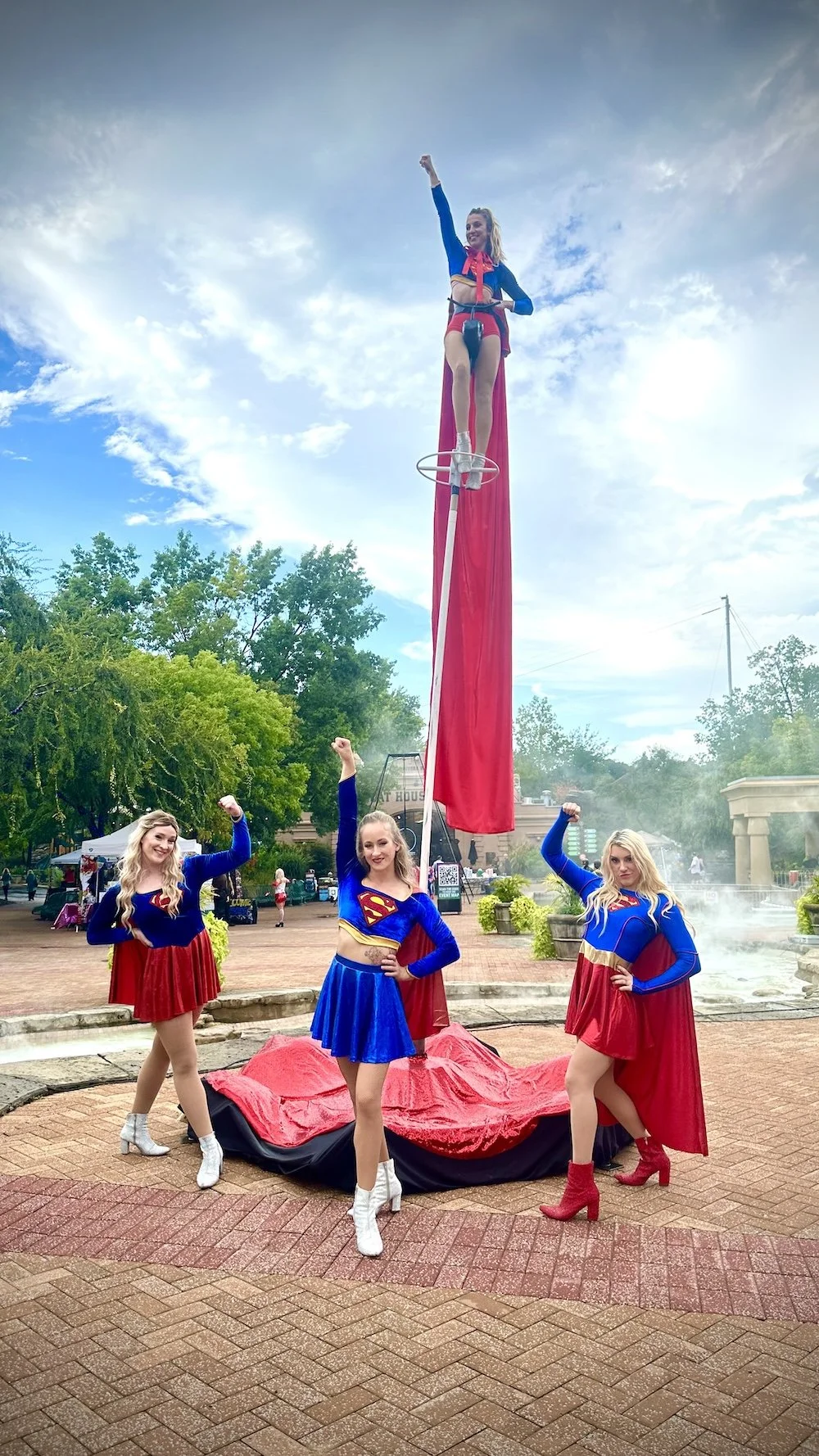 Superheros at Memphis Zoo